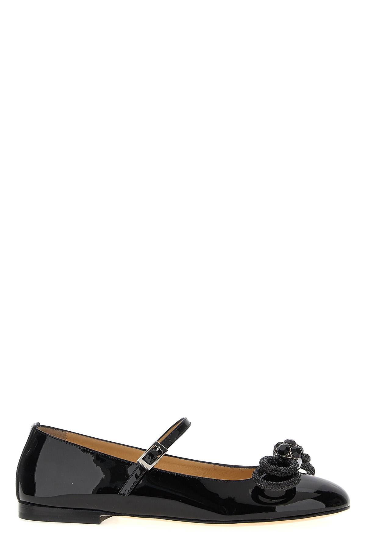 'Double Bow' Ballet Flats - Size 37