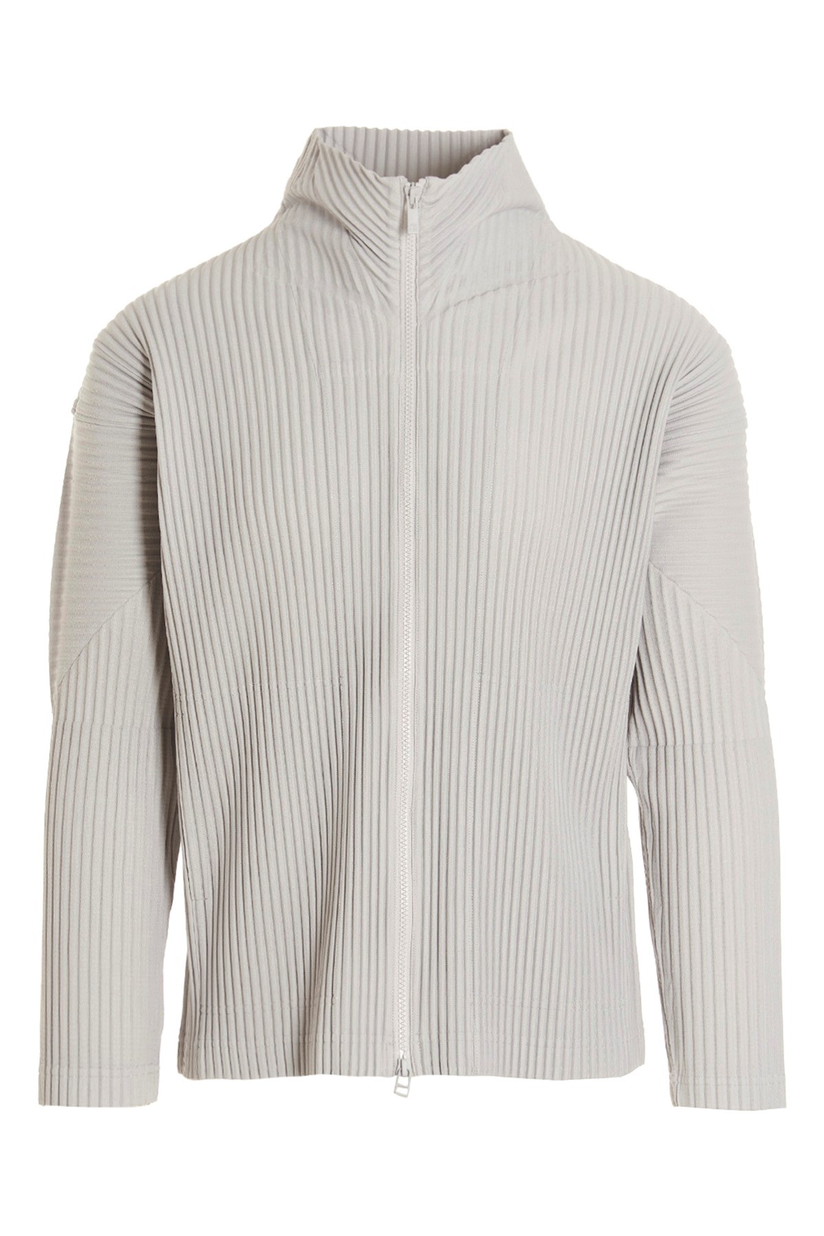 ISSEY MIYAKE HOMME PLISSE' ISSEY MIYAKE PLEATED CARDIGAN