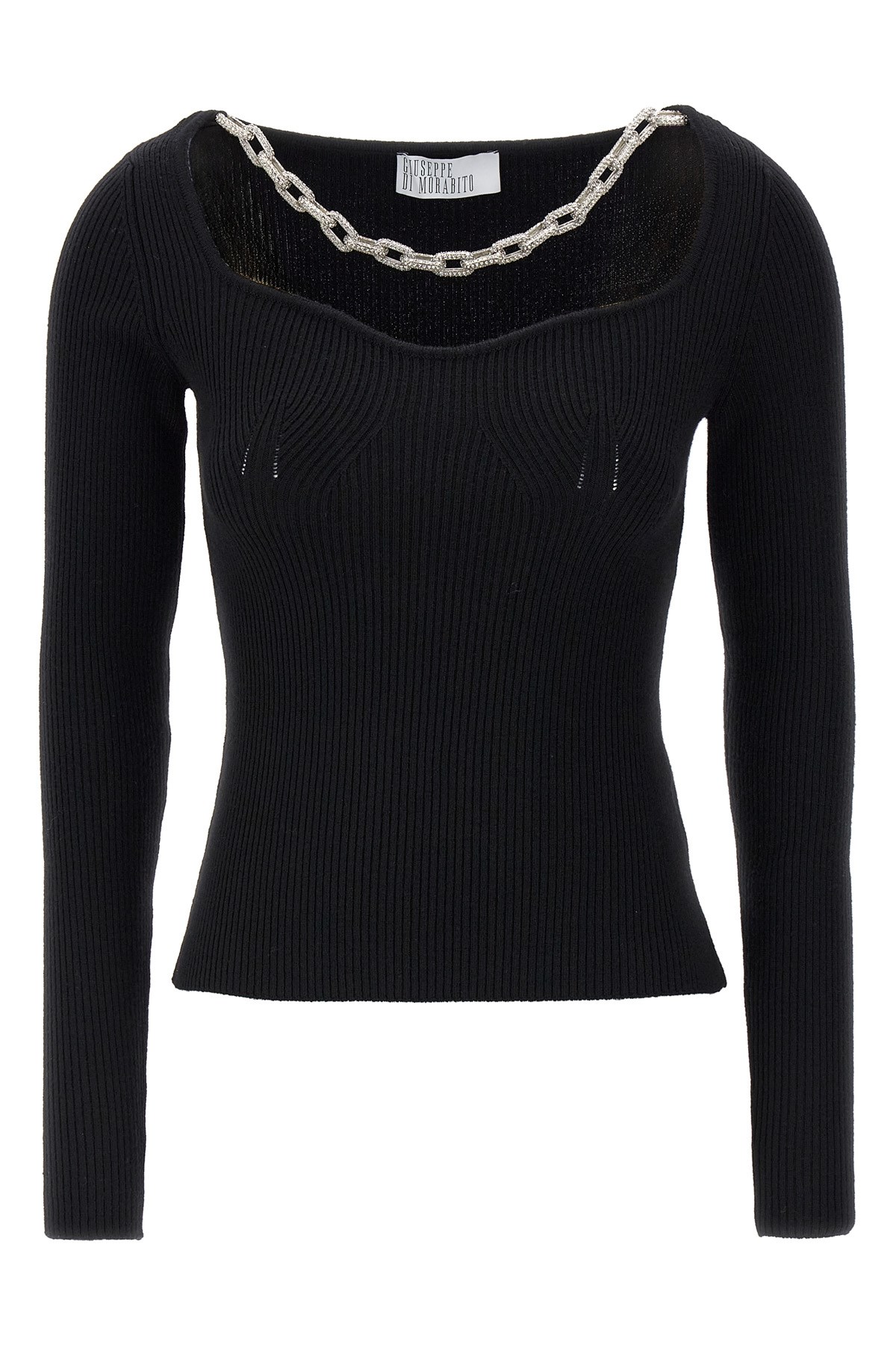 Giuseppe Di Morabito Jewel Chain Sweater