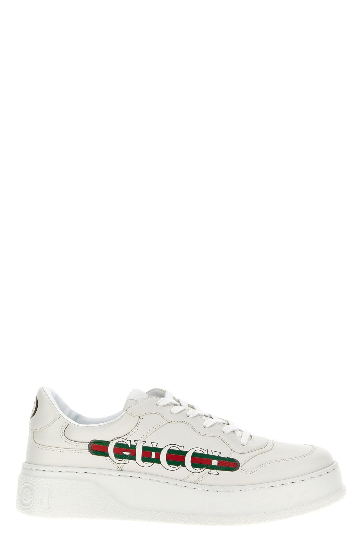 Gucci Logo Print Trainers