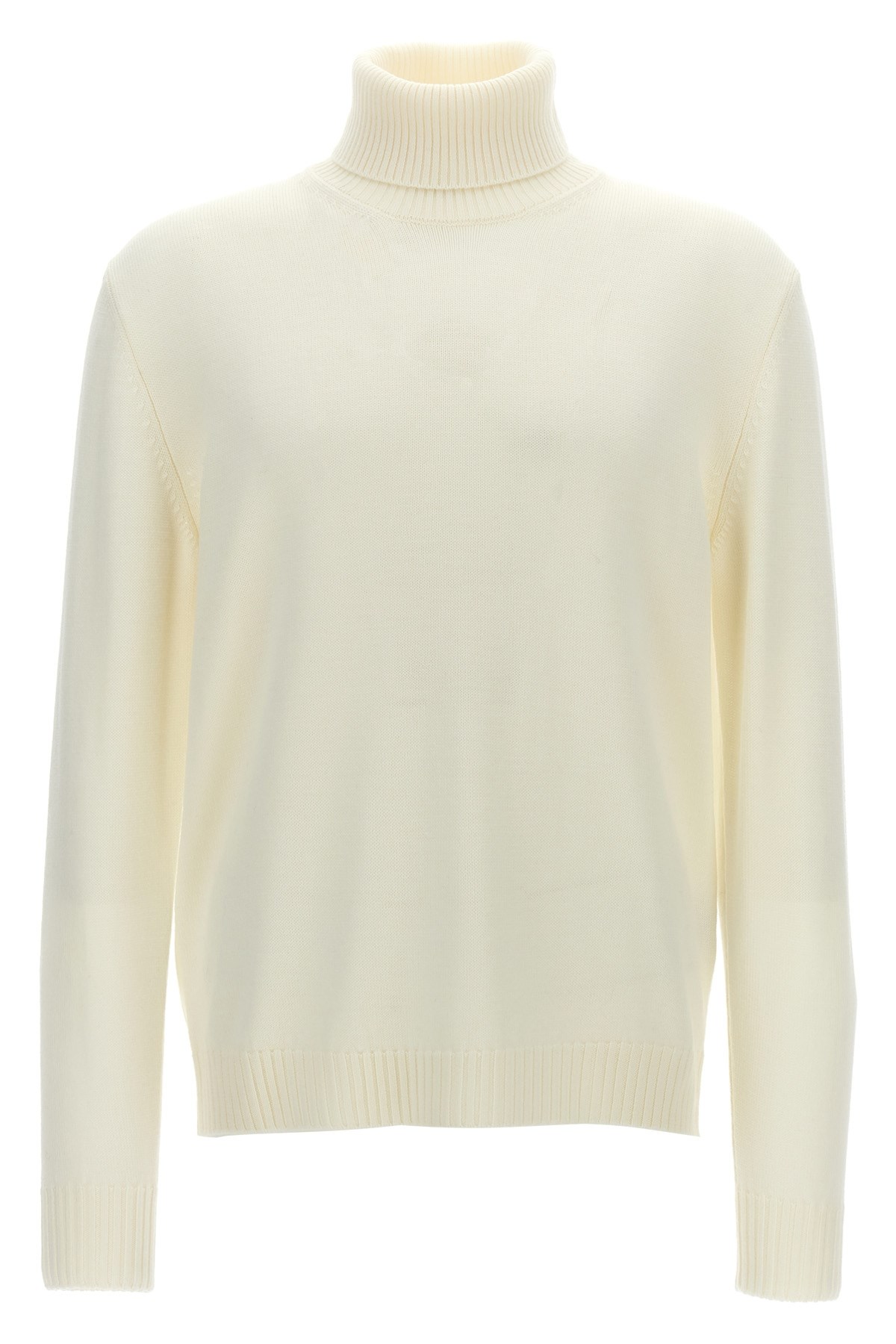 Ballantyne Wool Turtleneck Sweater Sweaters And Cardigans White In White
