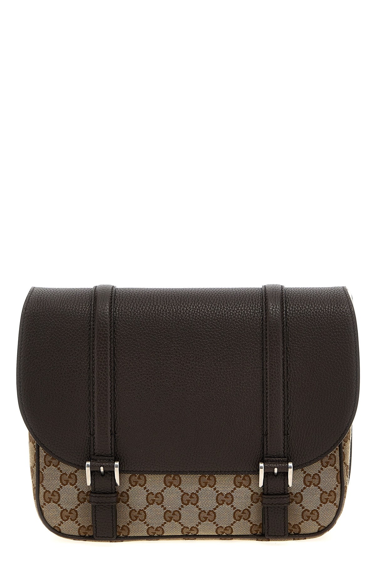 Gucci Gg Crossbody Bag In Brown