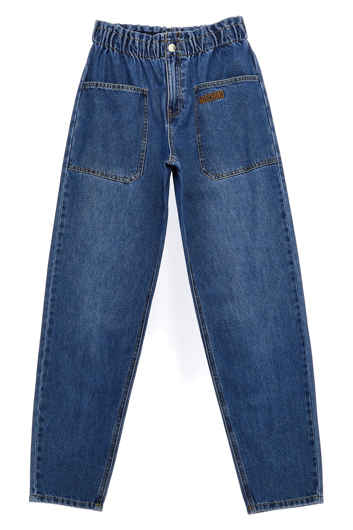MOSCHINO KID TEEN Jeans Logo Embroidery