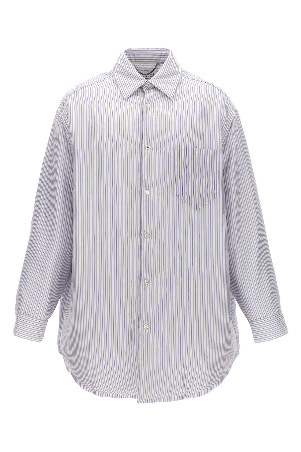 MAISON MARGIELA Striped Shirt Jacket