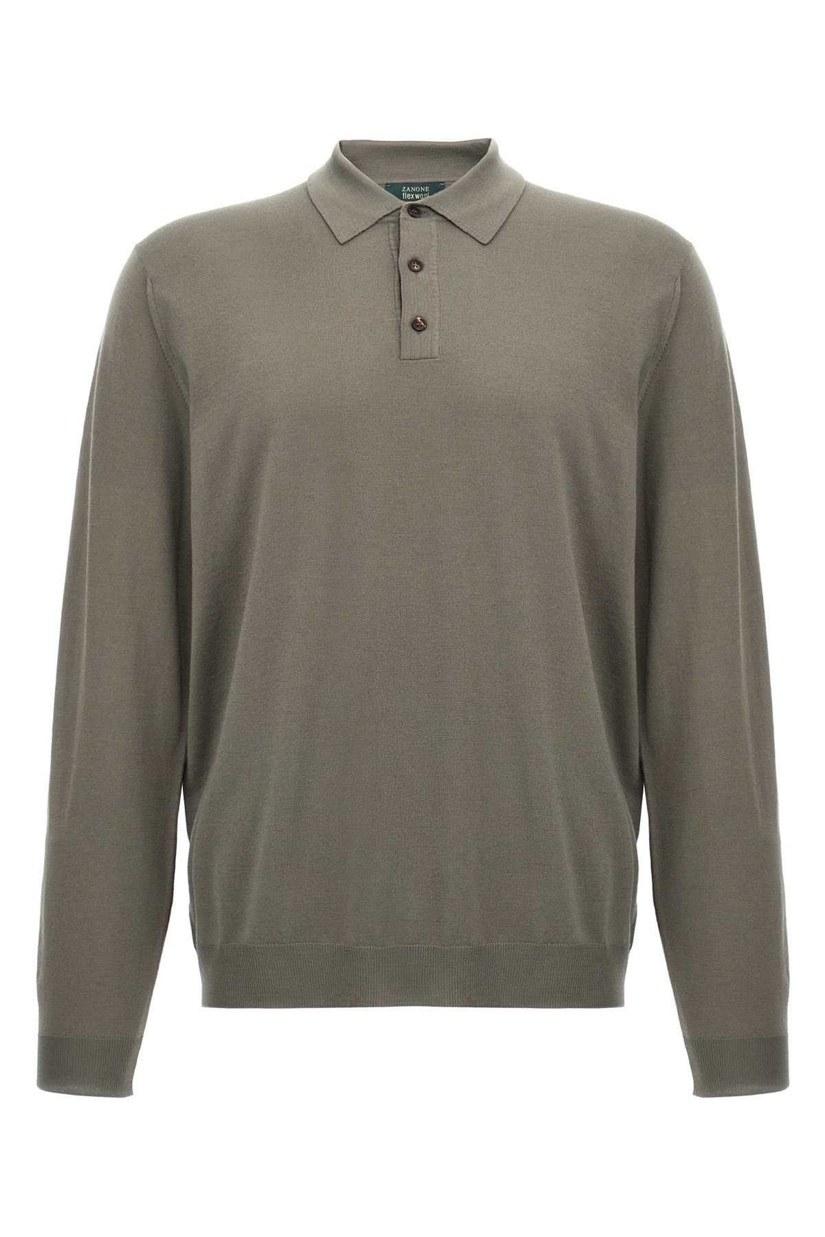 ZANONE Wool Polo Shirt