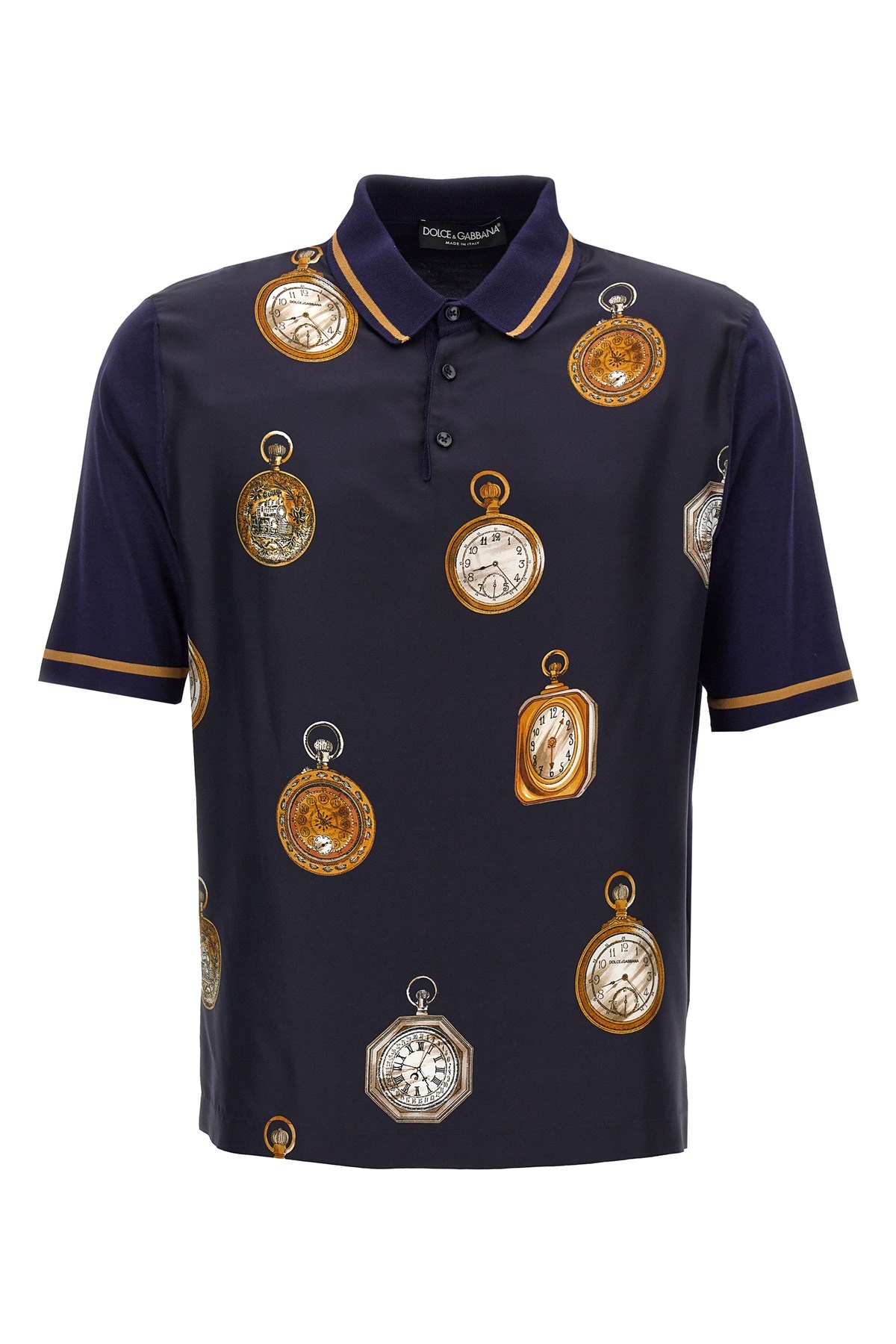 DOLCE & GABBANA 'Orologi' Polo Shirt