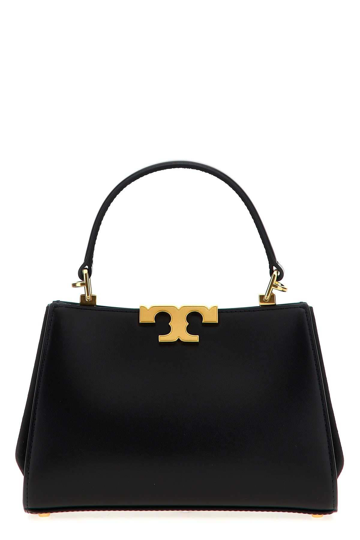 Tory Burch 'eleanor Mini Satchel' Handbag In Black