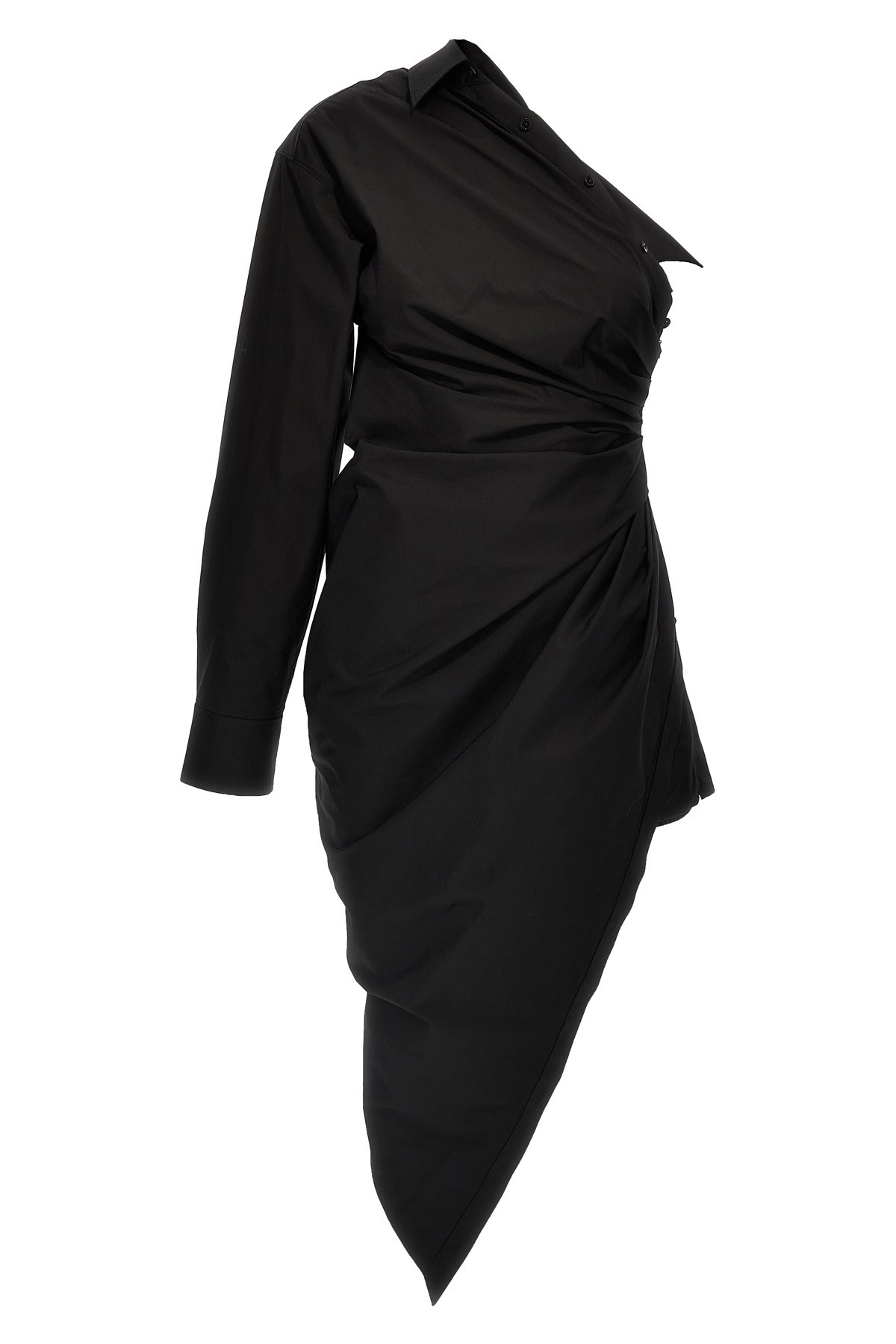 Asymmetrical Shirt Dress - Size 2