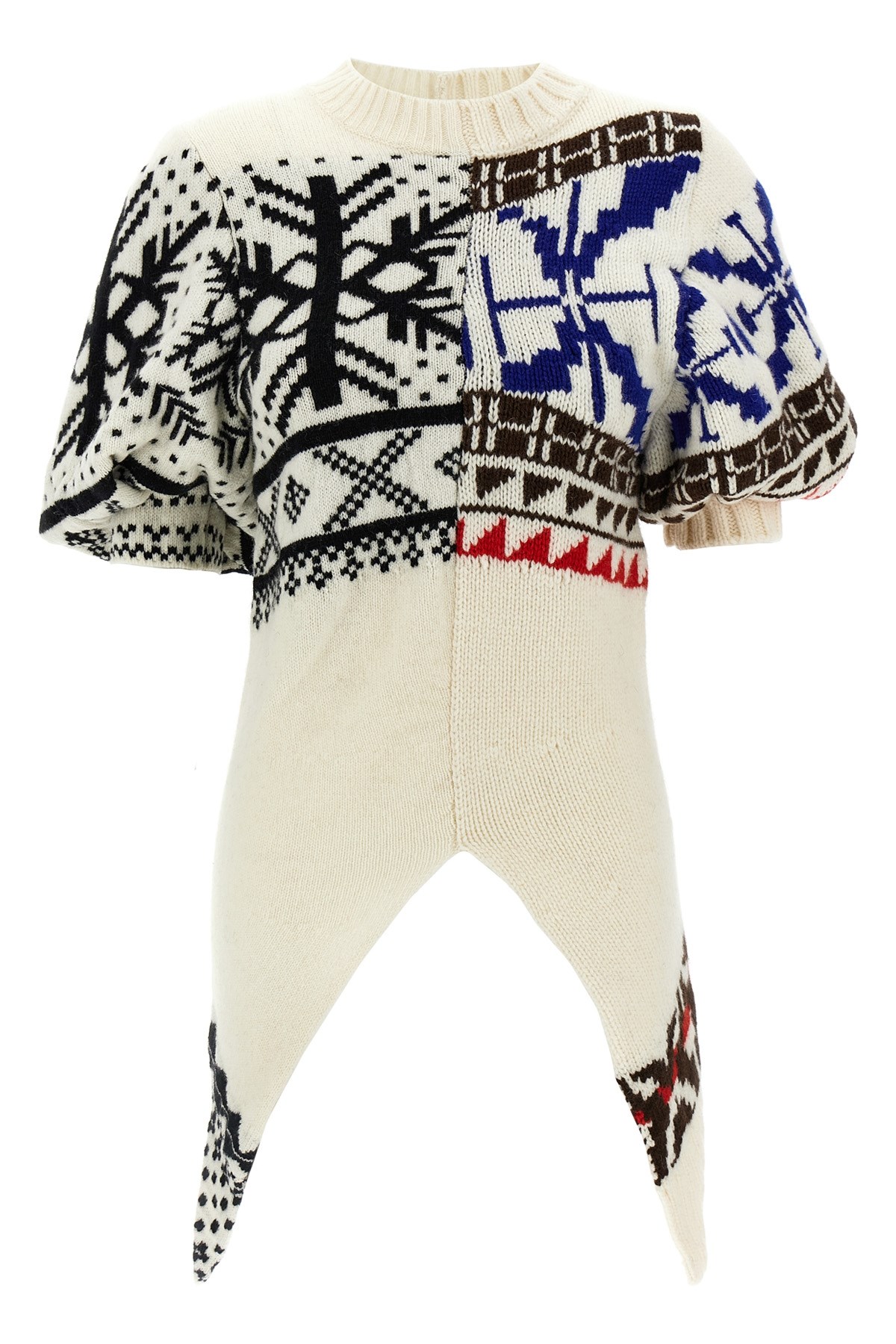 Sacai Jacquard Sweater