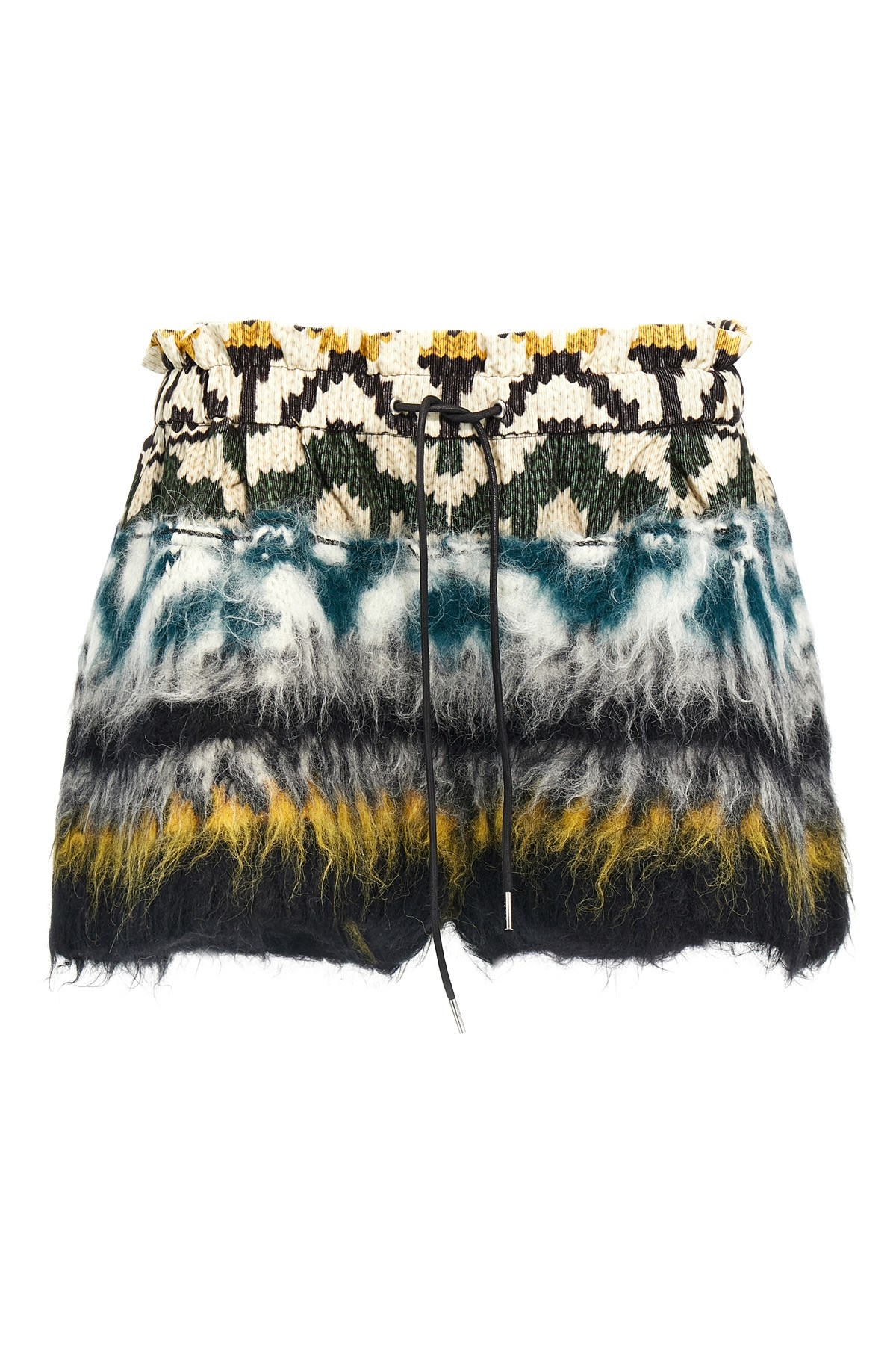 Sacai Patterned Shorts Bermuda And Short Multicolor In Multi