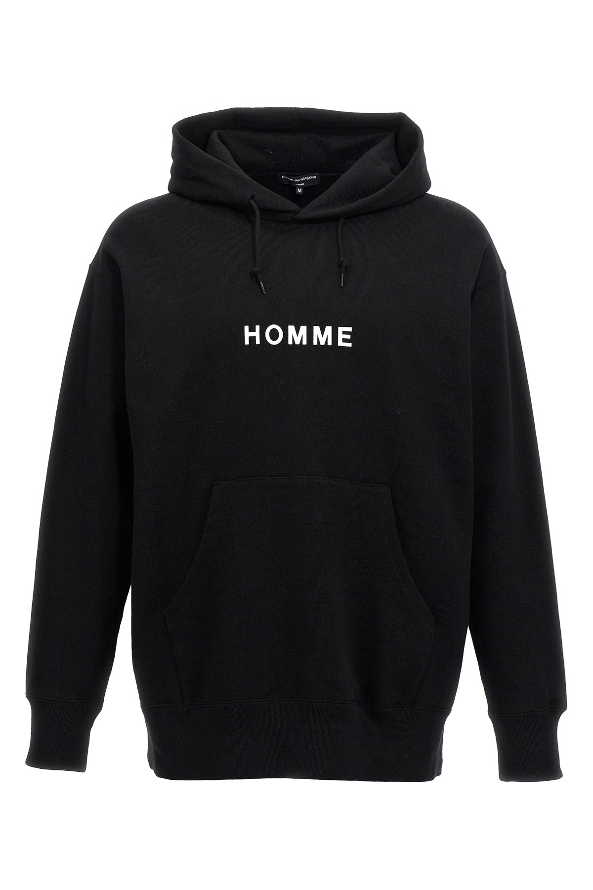 COMME DES GARÒªONS HOMME COMME DES GARÒªONS HOMME LOGO PRINT HOODIE