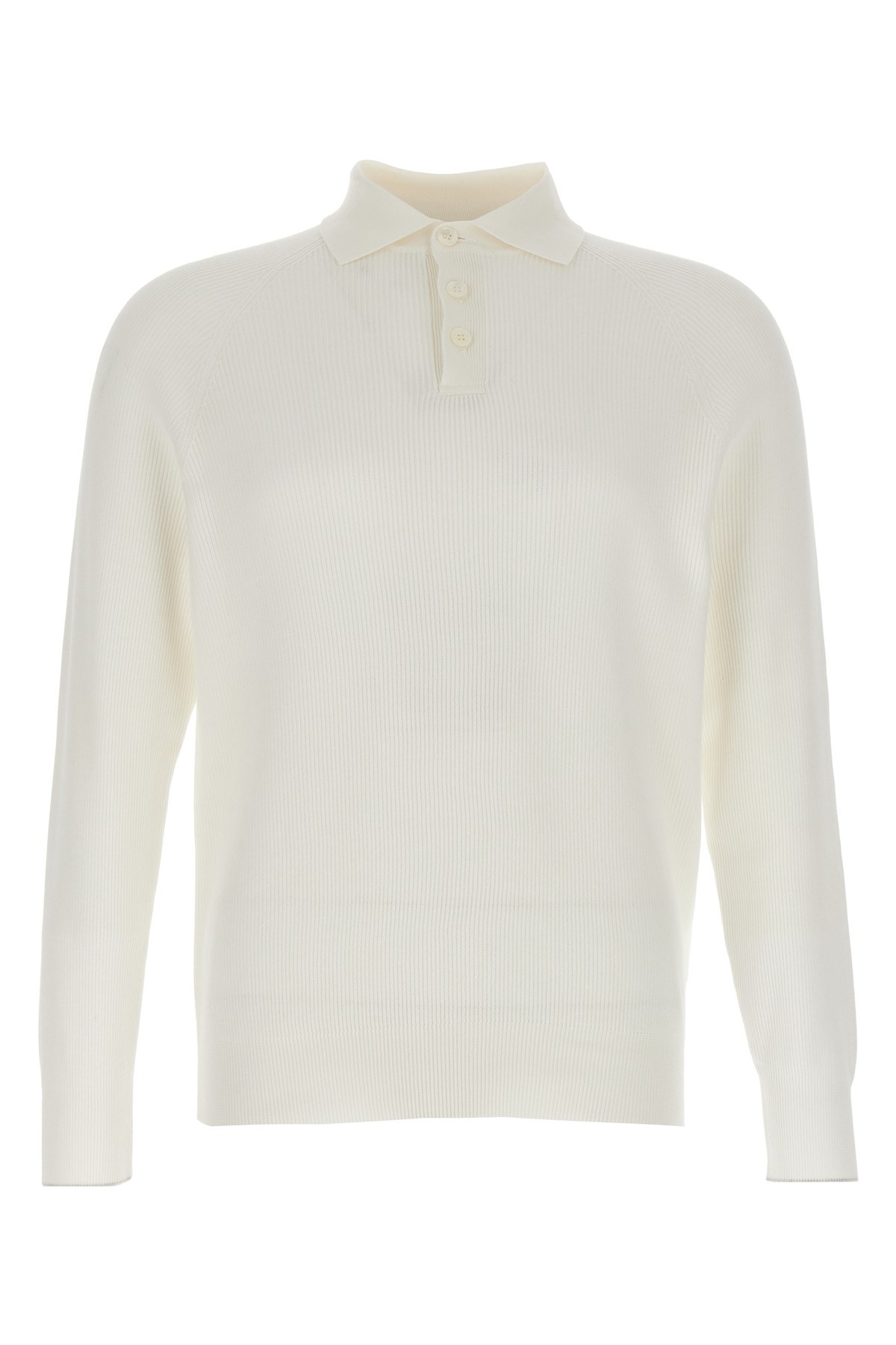 BRUNELLO CUCINELLI Ribbed Polo Shirt