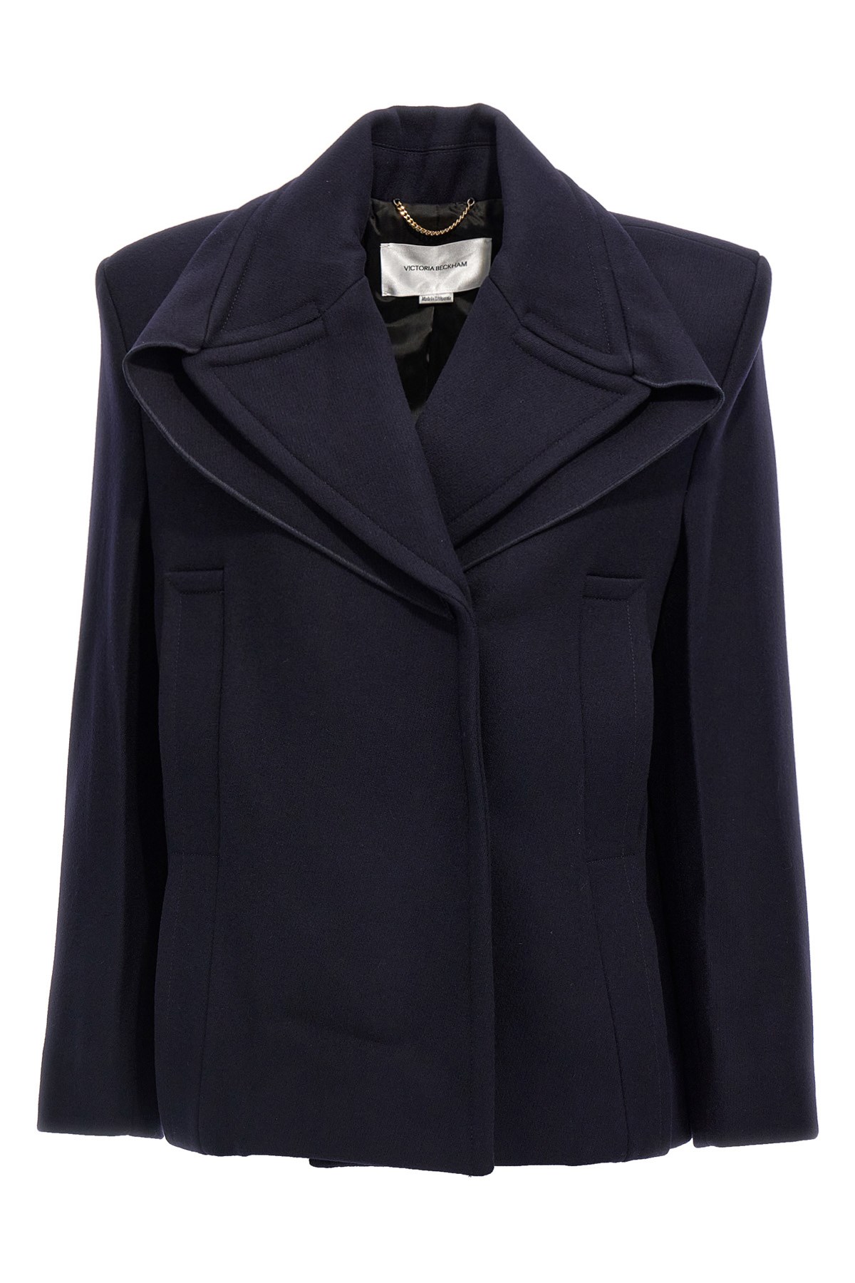 VICTORIA BECKHAM VICTORIA BECKHAM 'POINTED SHOULDER' COAT