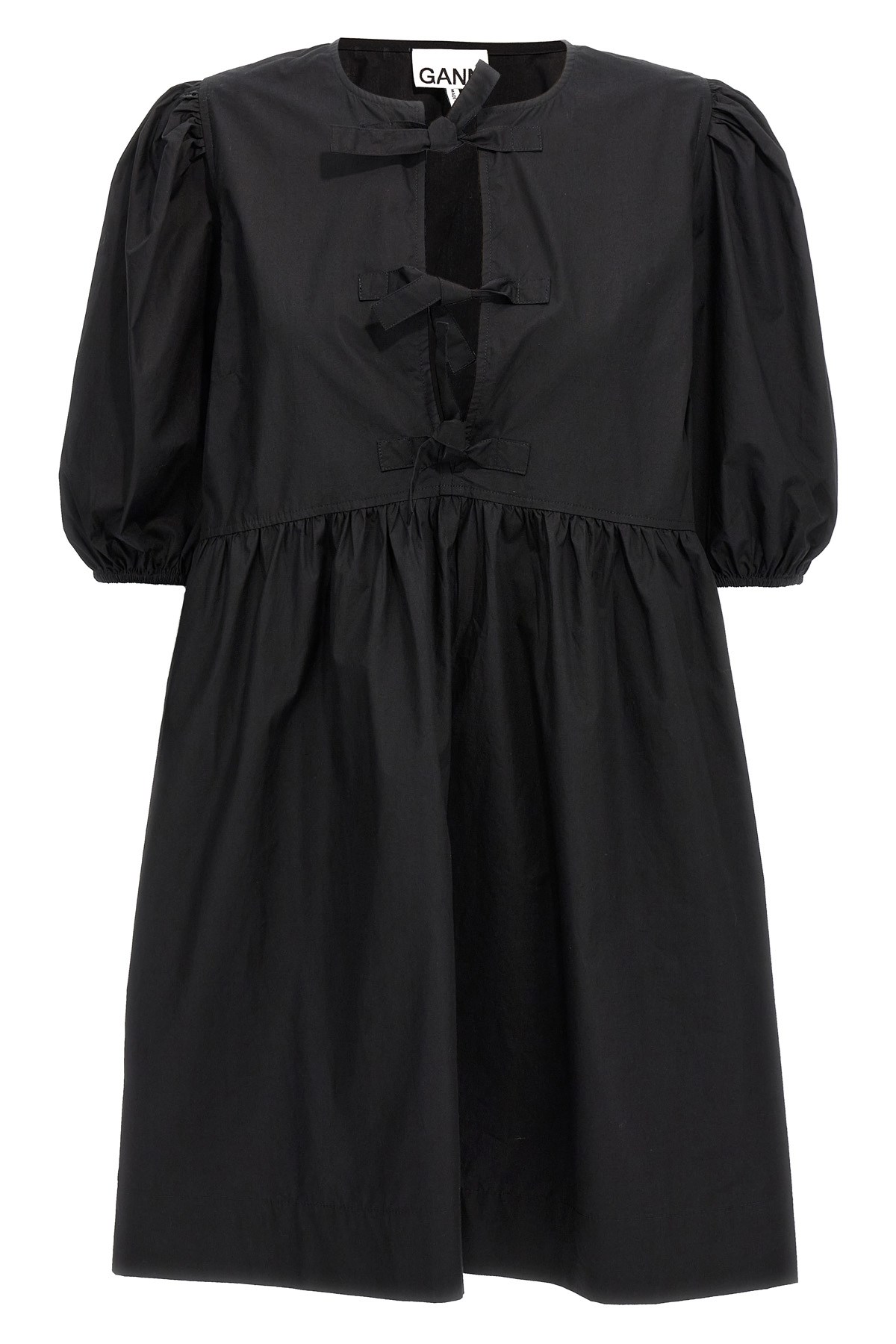 Ganni Organic Cotton Mini Dress