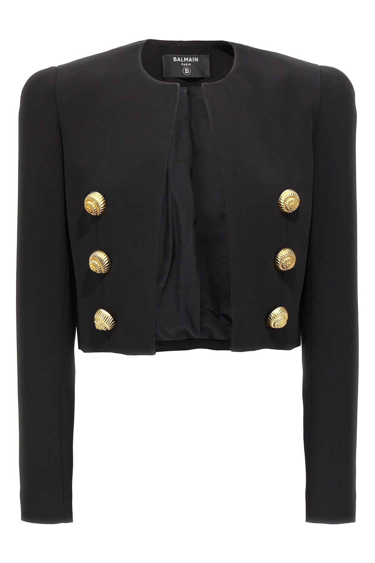 BALMAIN BALMAIN 'CHIOCCIOLA' BUTTON SHORT JACKET