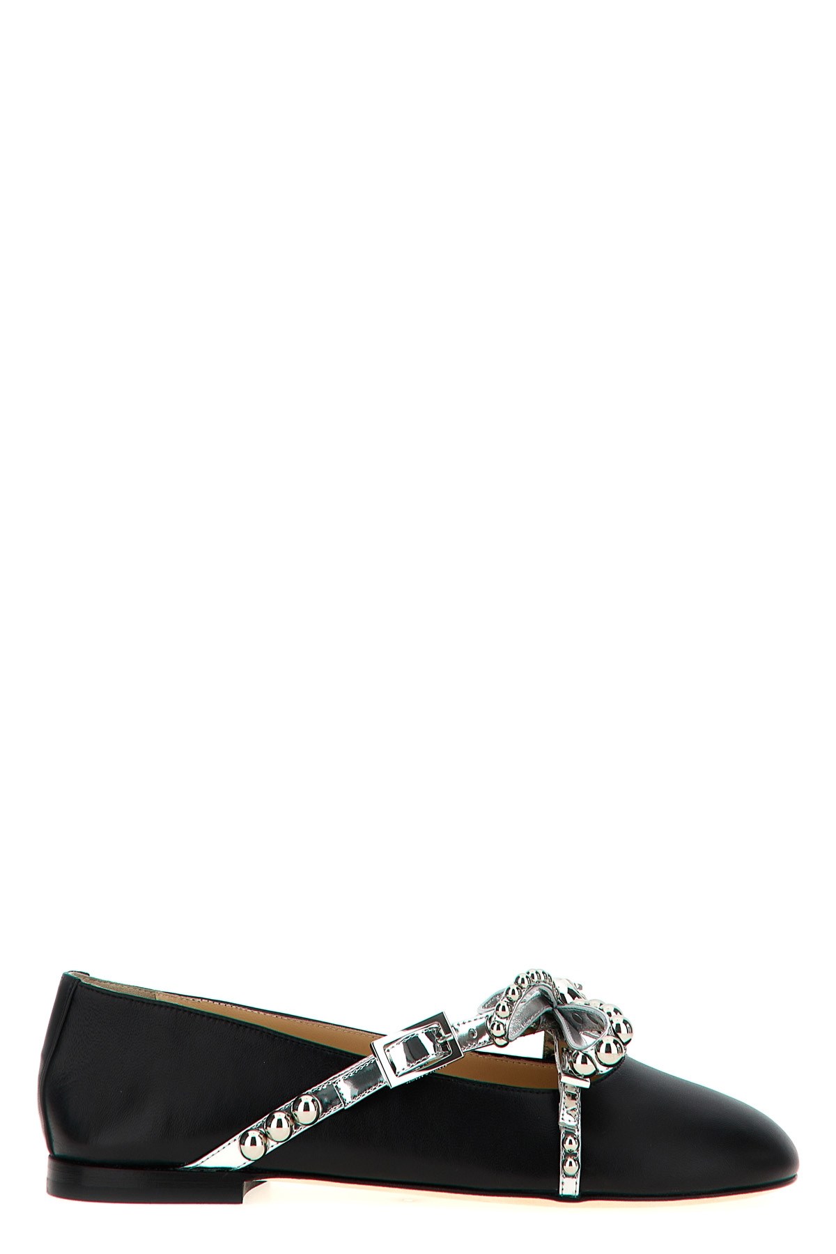 Mach&mach Mach & Mach 'crystal Studs' Ballet Flats