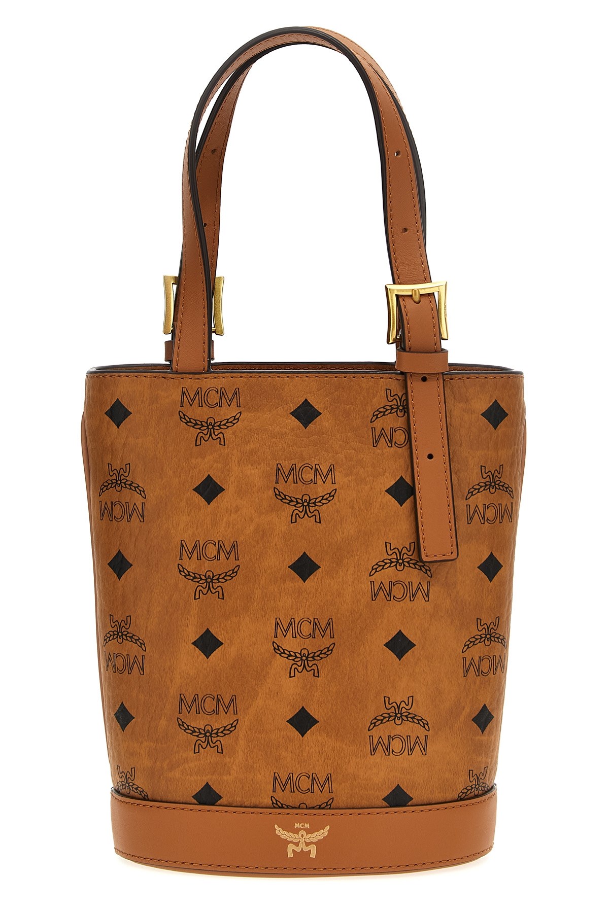 Mcm Arena Vi Hand Bags In Brown