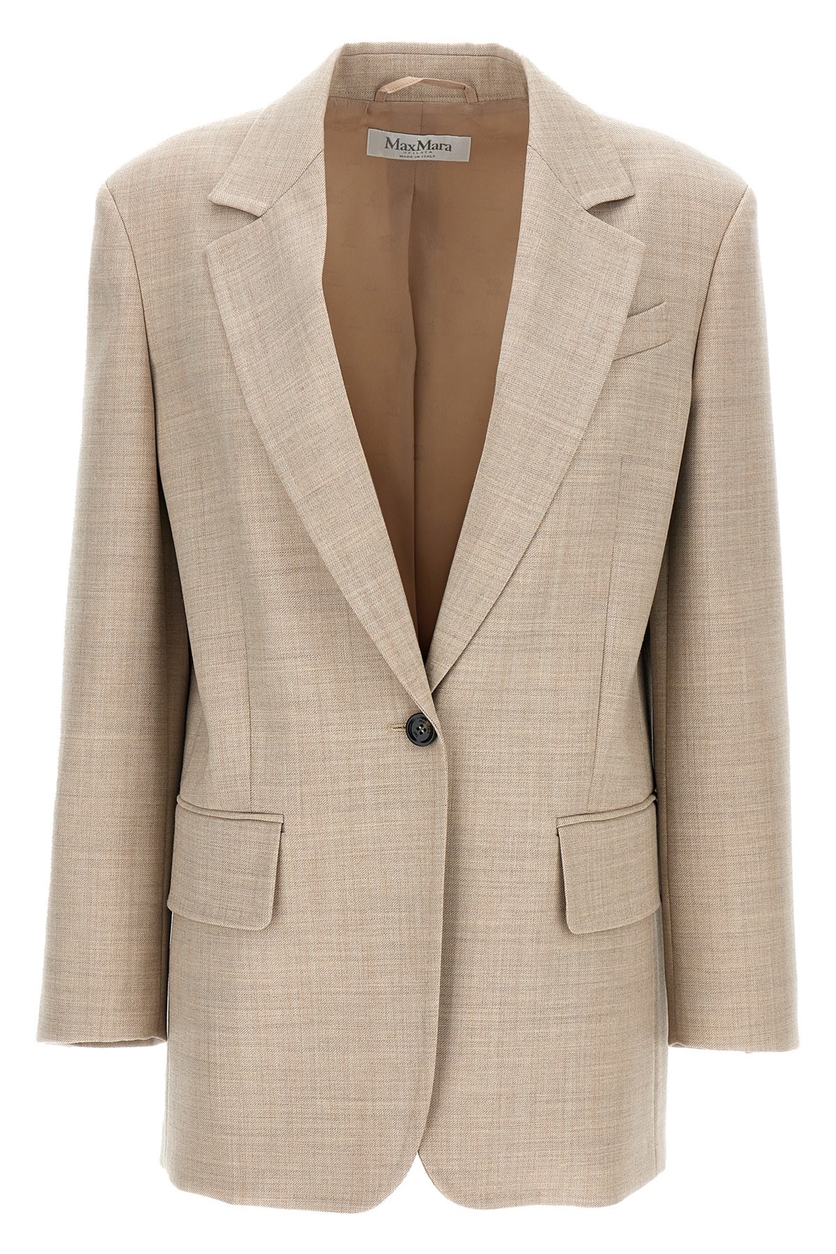 Max Mara Rosi Single Breasted Wool Jacket