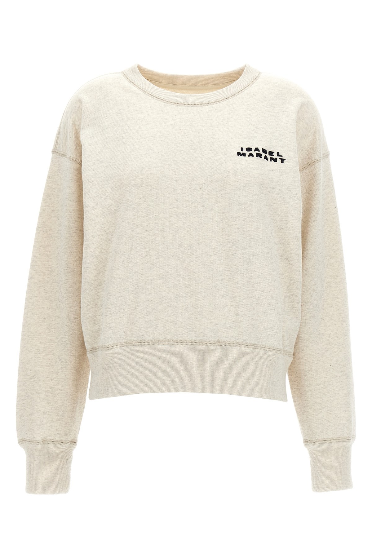 Isabel Marant Ribbed Cuffs Crew Neck Sweatshirt