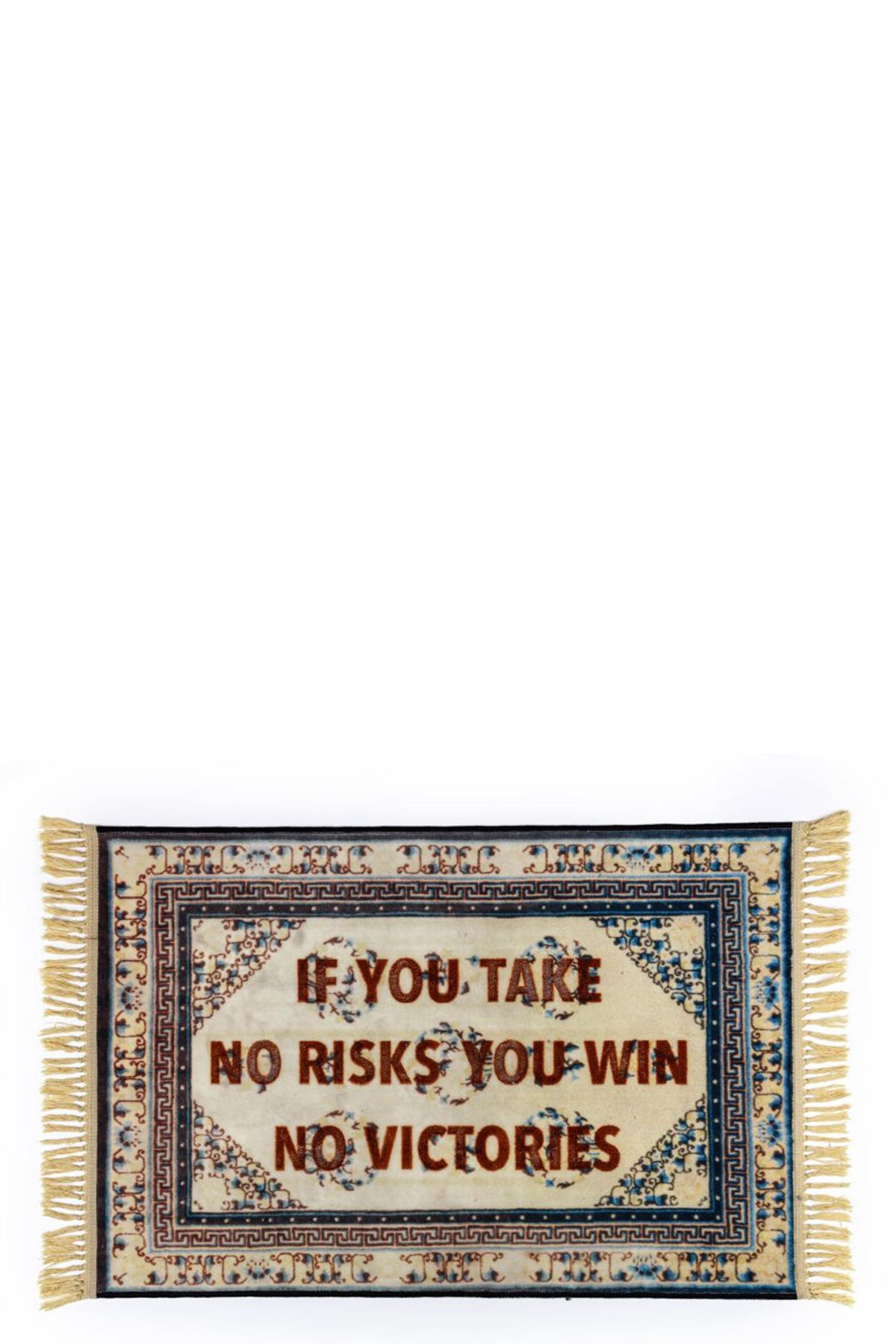 Seletti 'burnt Carpet Choices' Rug In Multi