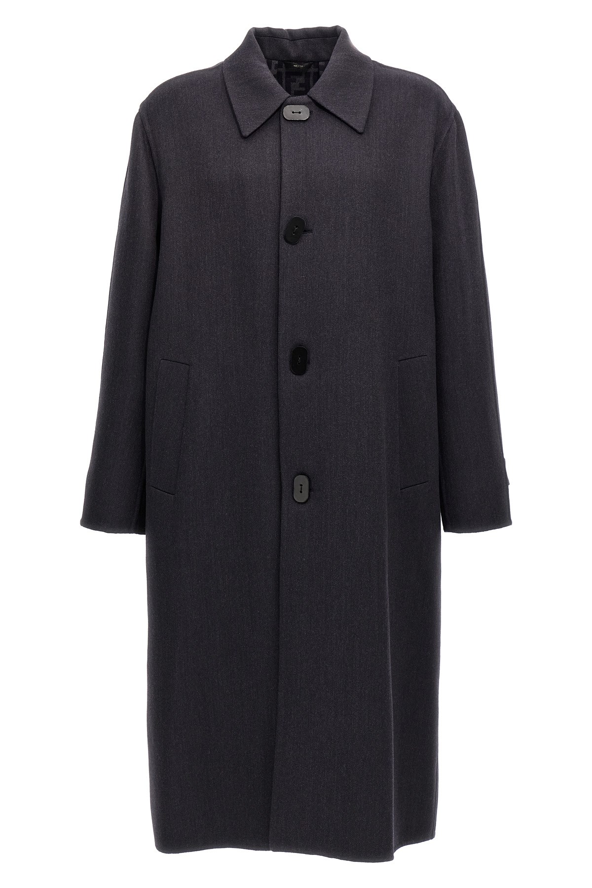 Double Wool Coat - Size 48 IT
