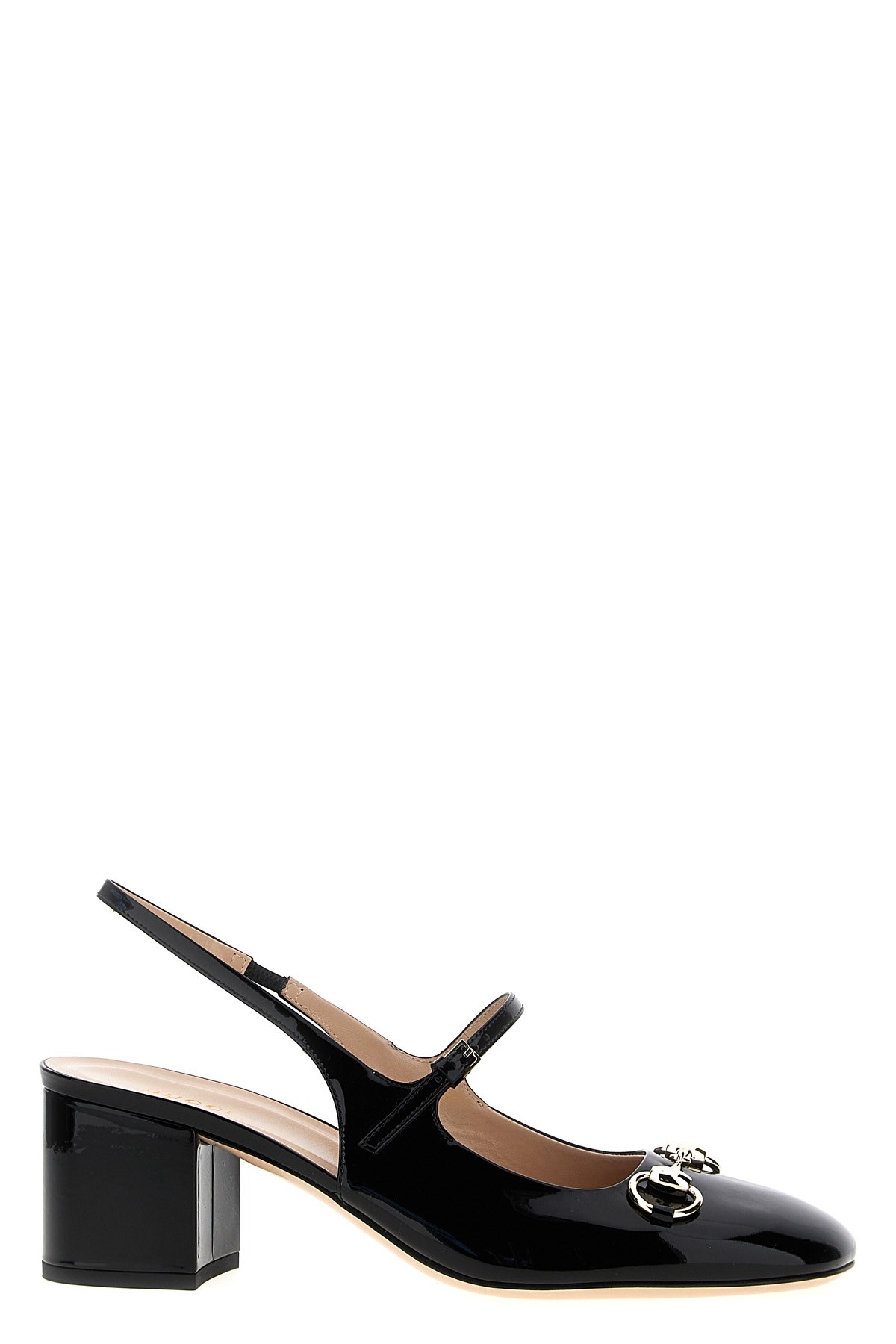 Gucci Lady Patent Bit Slingback Pumps