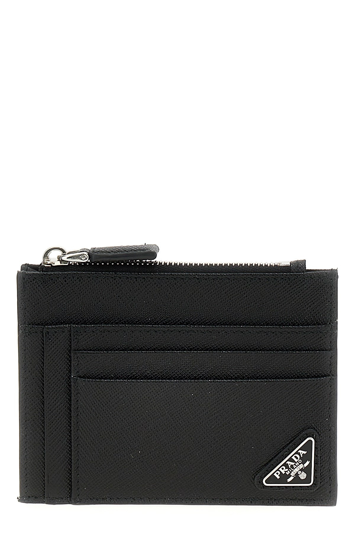 Saffiano Logo Card Holder - Size U