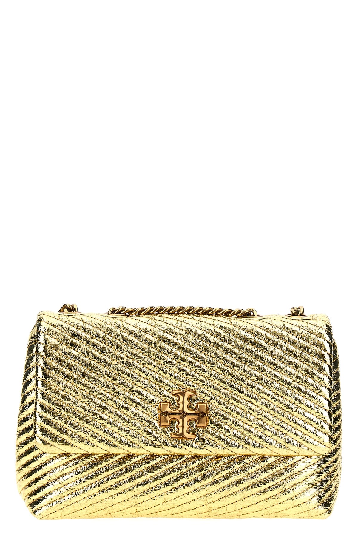 Tory Burch Gold Kira Small Shoulder Bag