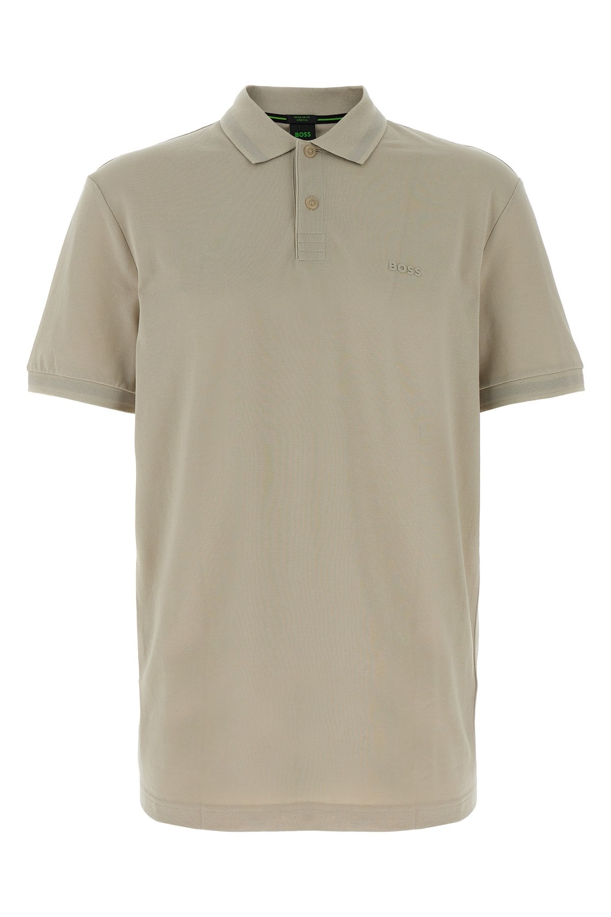Hugo Boss Boss Press 55 Polo Shirt In Neutral