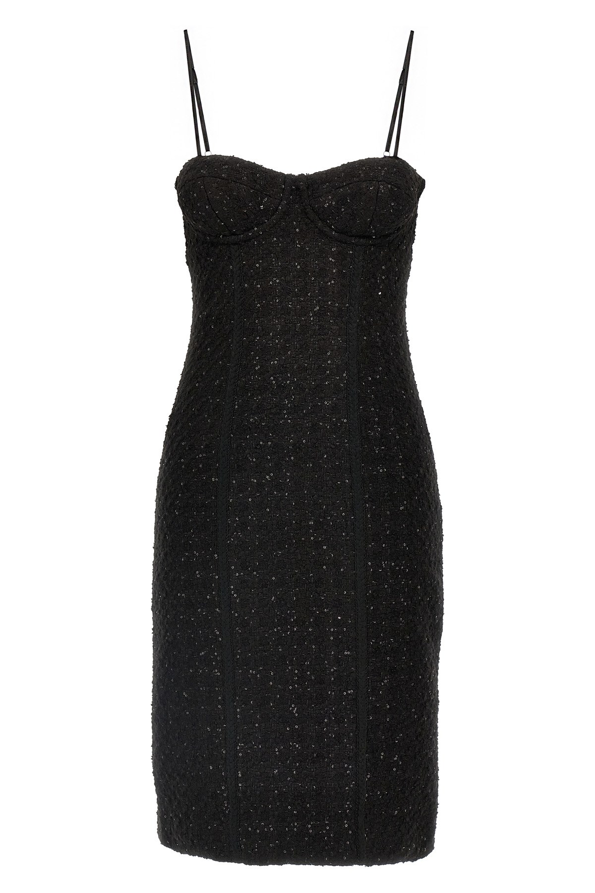 Bouclé Midi Dress - Size 38 DE