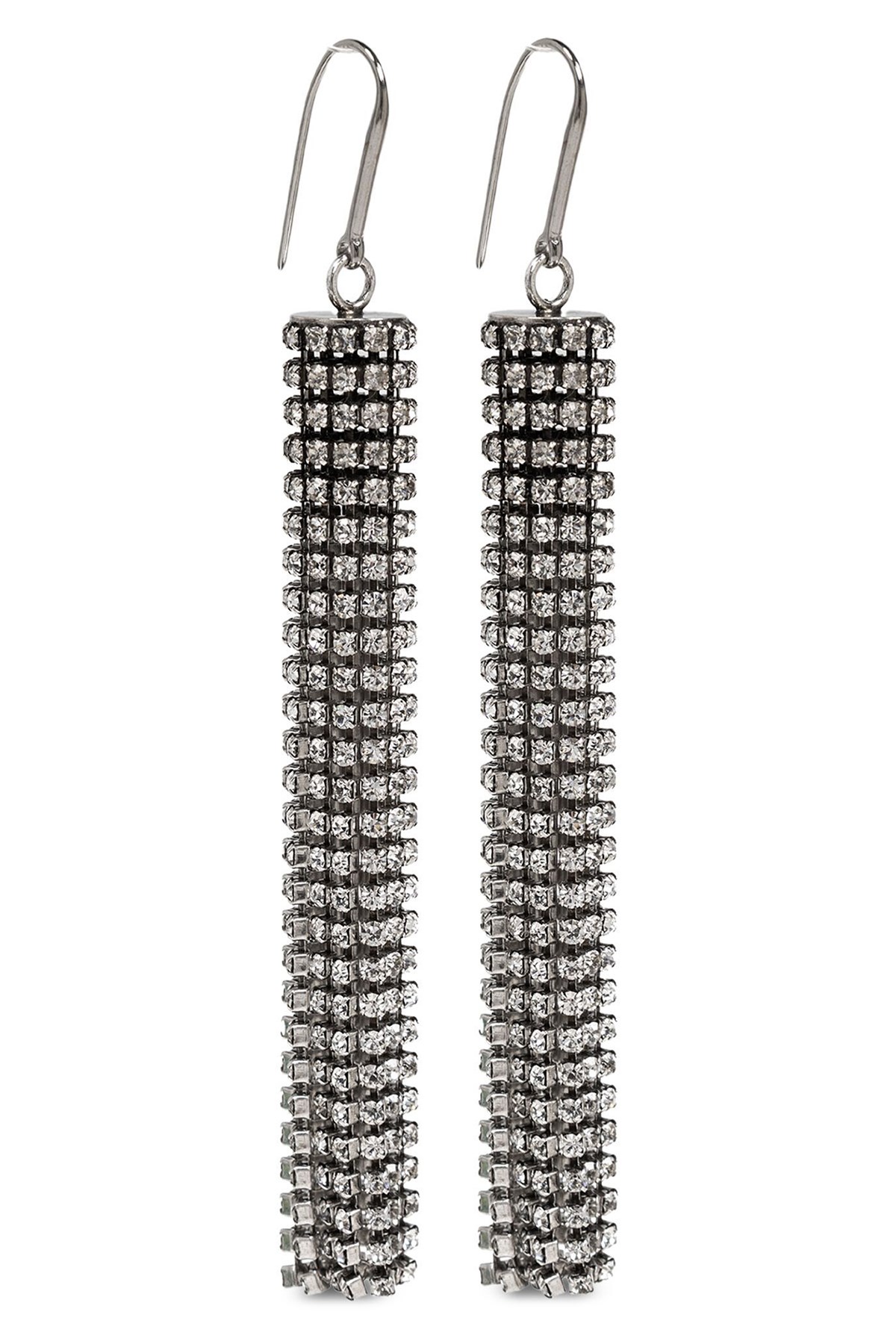 Isabel Marant Dangling Rhinestone Drop Earrings
