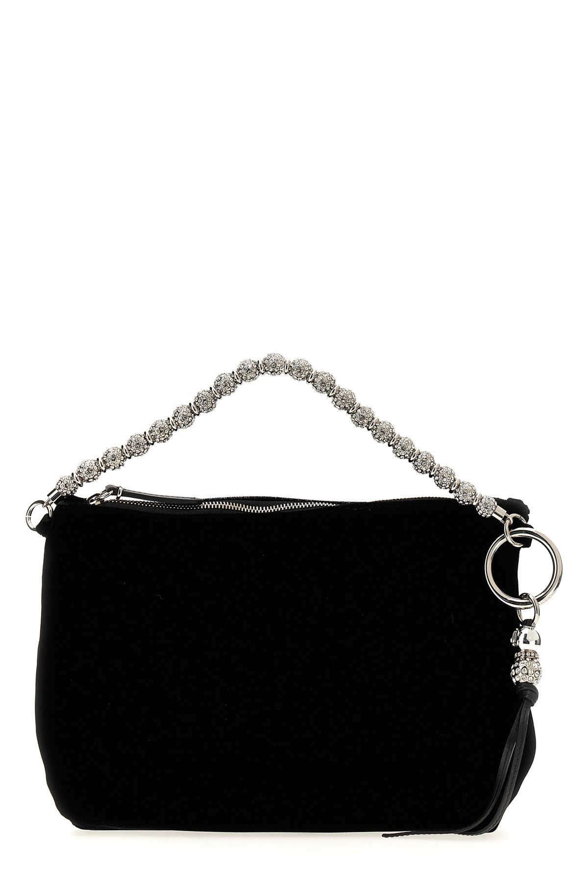 Rabanne 'silver sparkle discs large' shoulder bag available