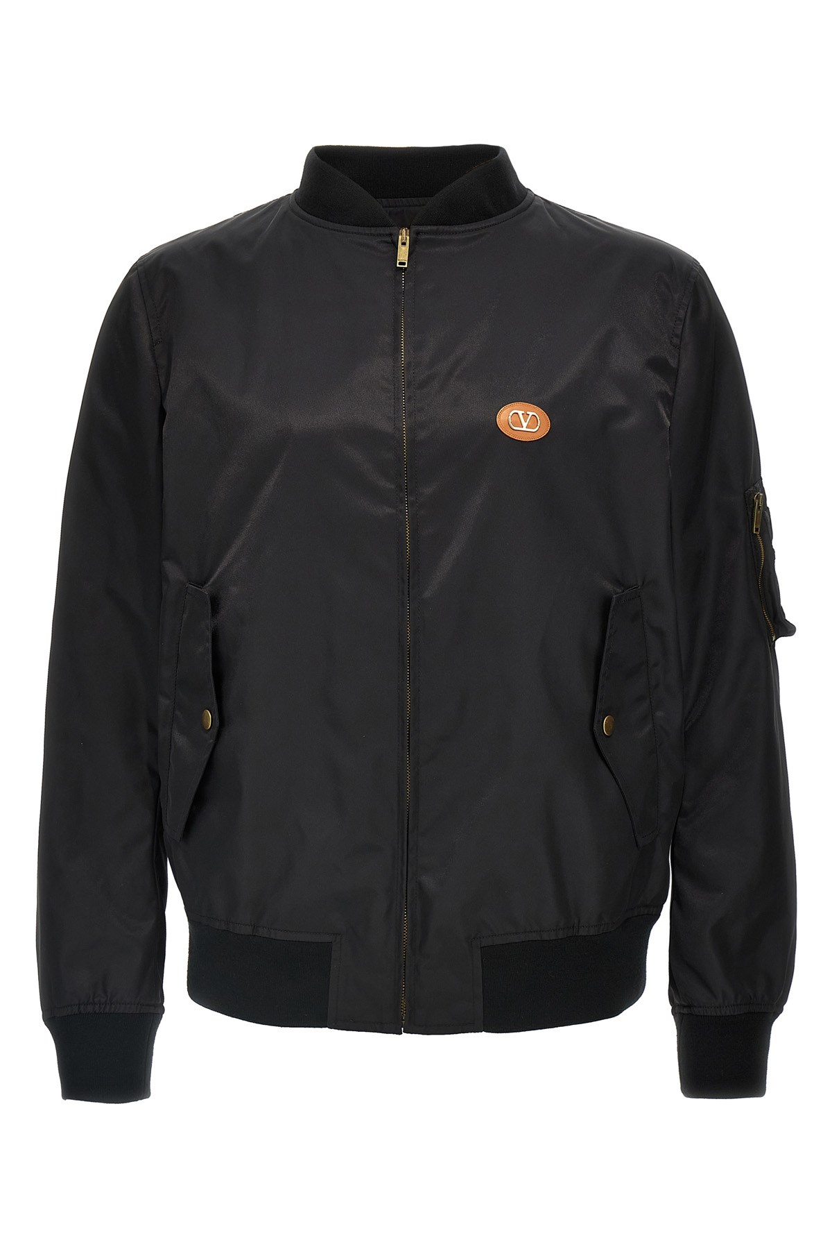 VALENTINO VALENTINO GARAVANI Valentino Garavani Bomberjacke Mit Logo　VALENTINO GARAVANI ヴァレンティノ ガラヴァーニ ロゴ入りボンバージャケット