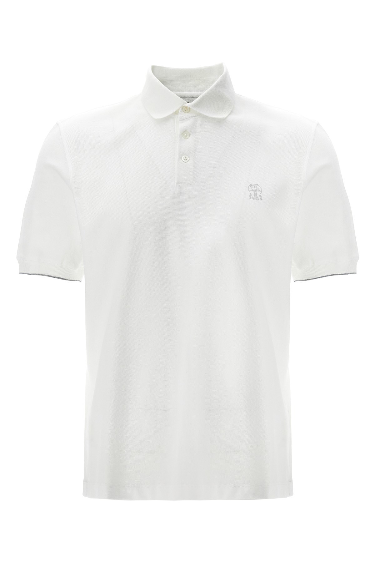 Logo Piqué Polo Shirt - Size XXL