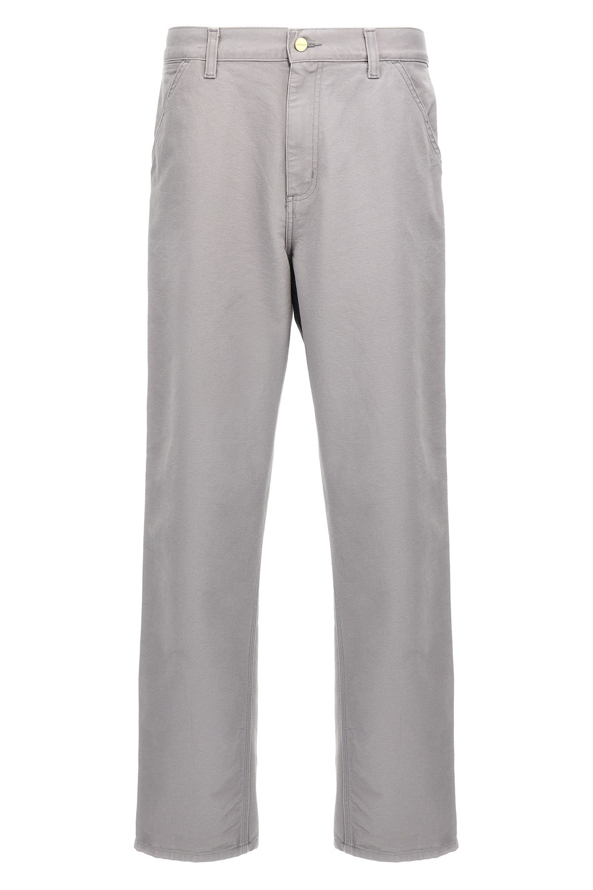 Carhartt Belt-loop Casual Pants In Gray
