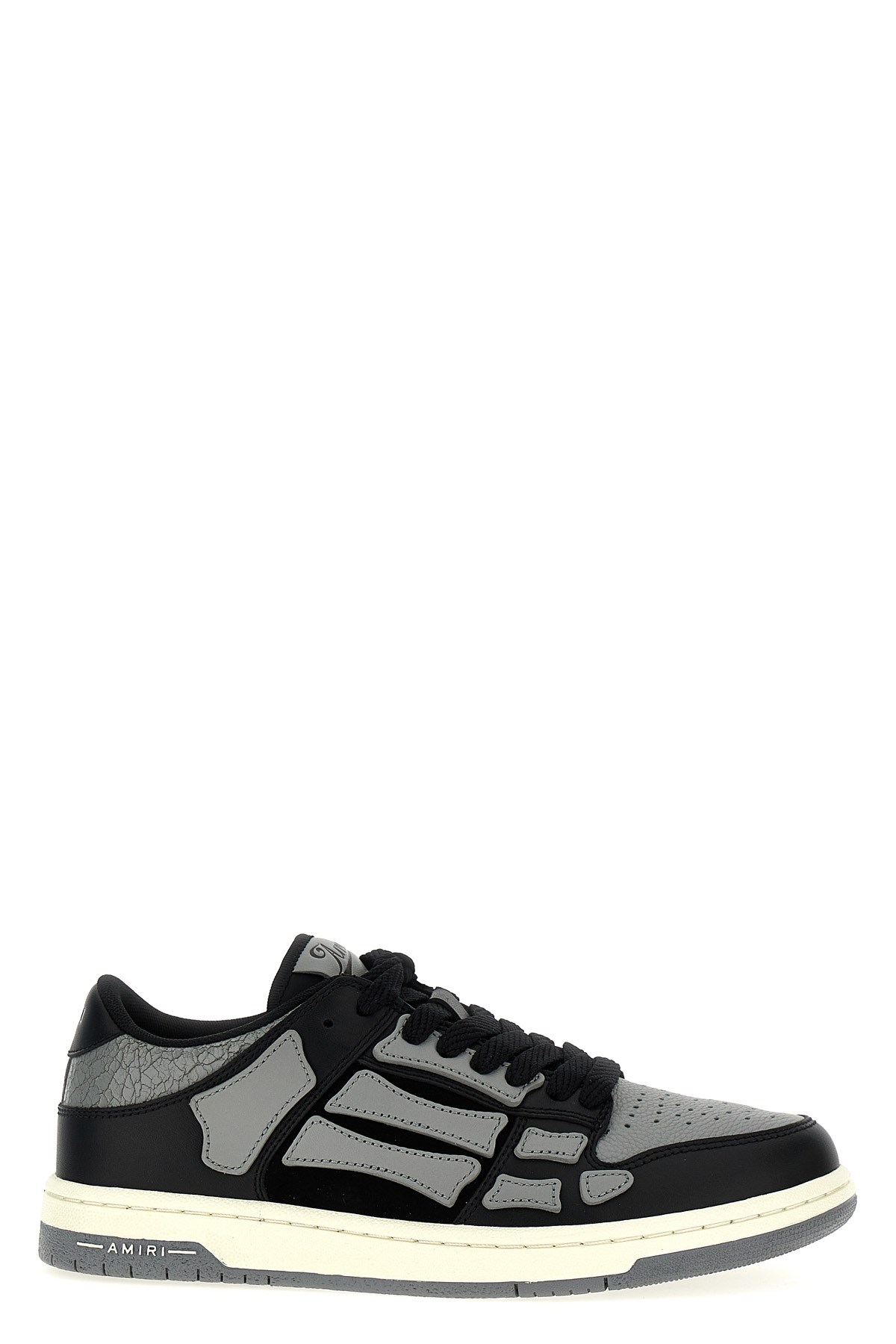 Amiri Leather Upper Low Top Sneakers