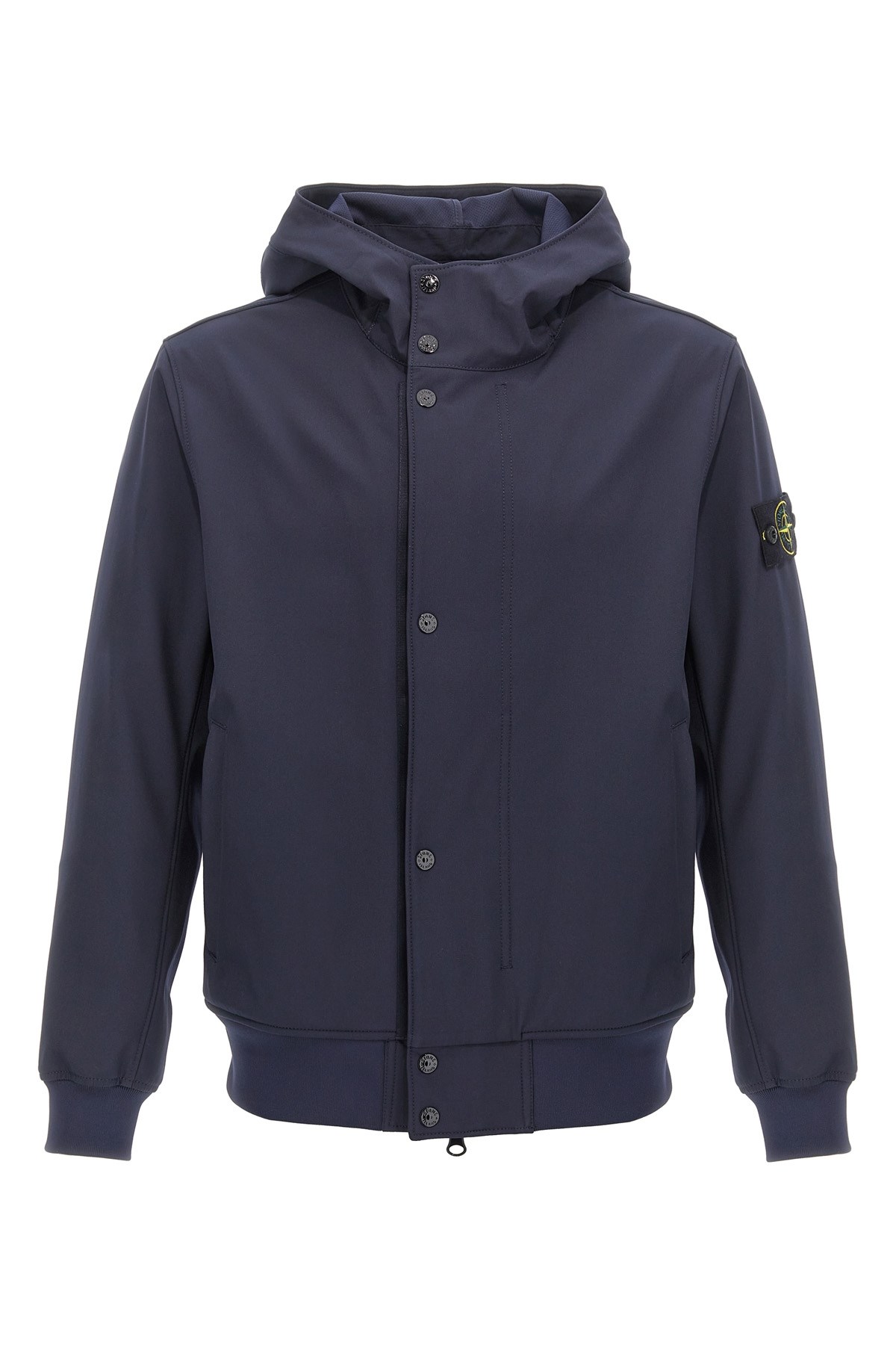 Stone Island Blue Light Soft Shell-r E. Dye Technology Jacket