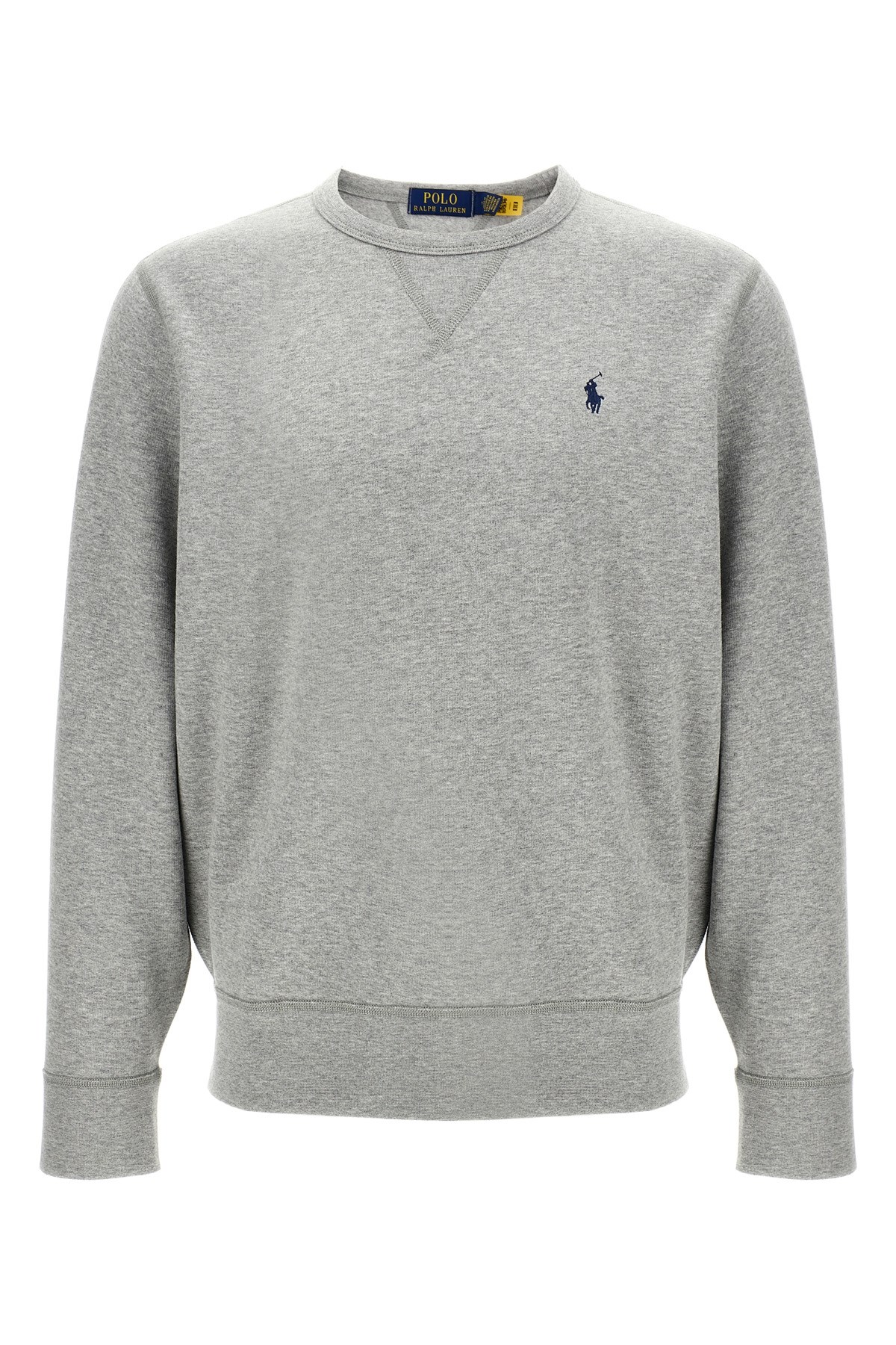 Polo Ralph Lauren La Felpa Rl Sweatshirt In Gray