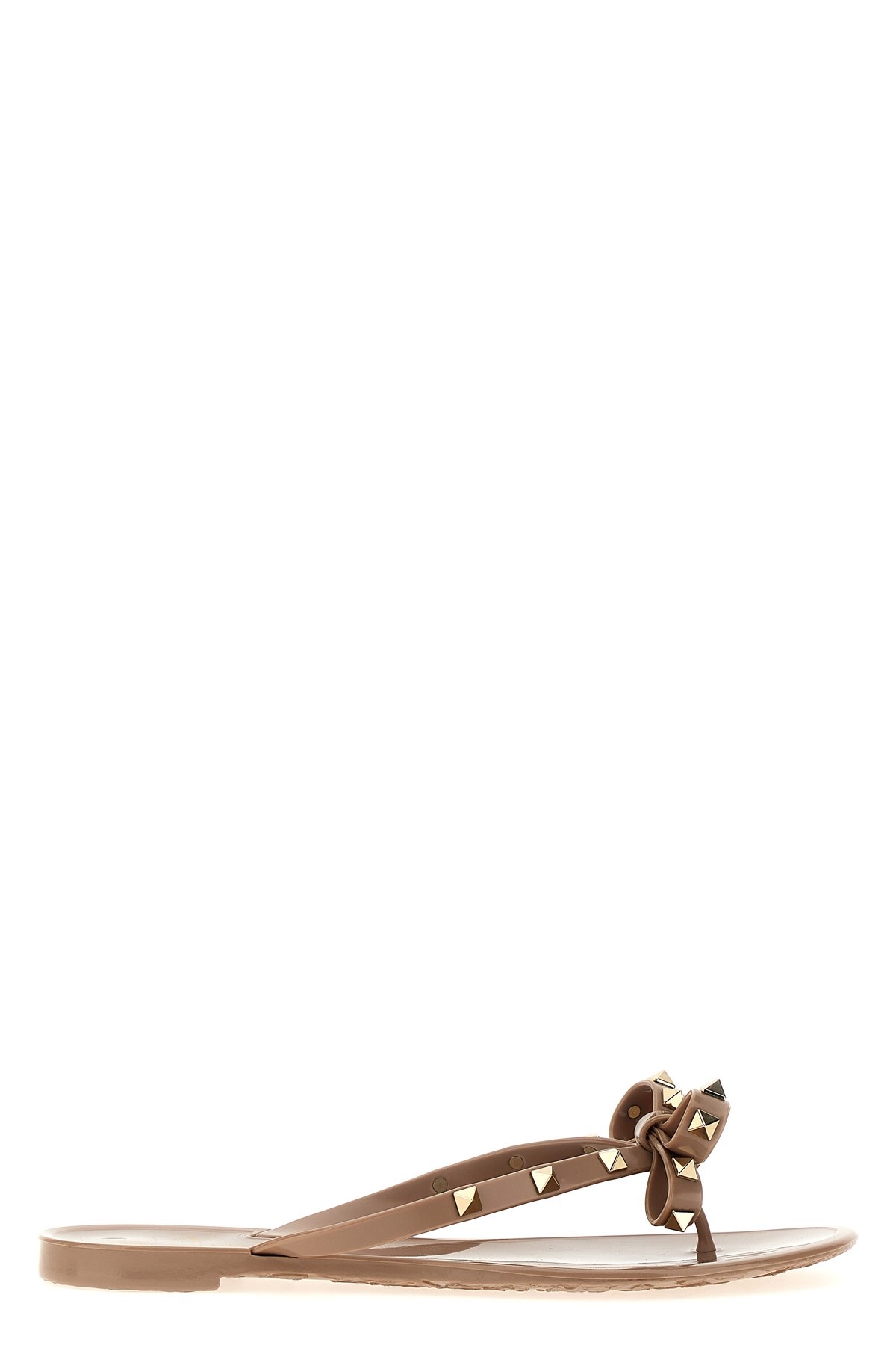 Shop Valentino Garavani Garavani 'rockstud' Thong Sandals