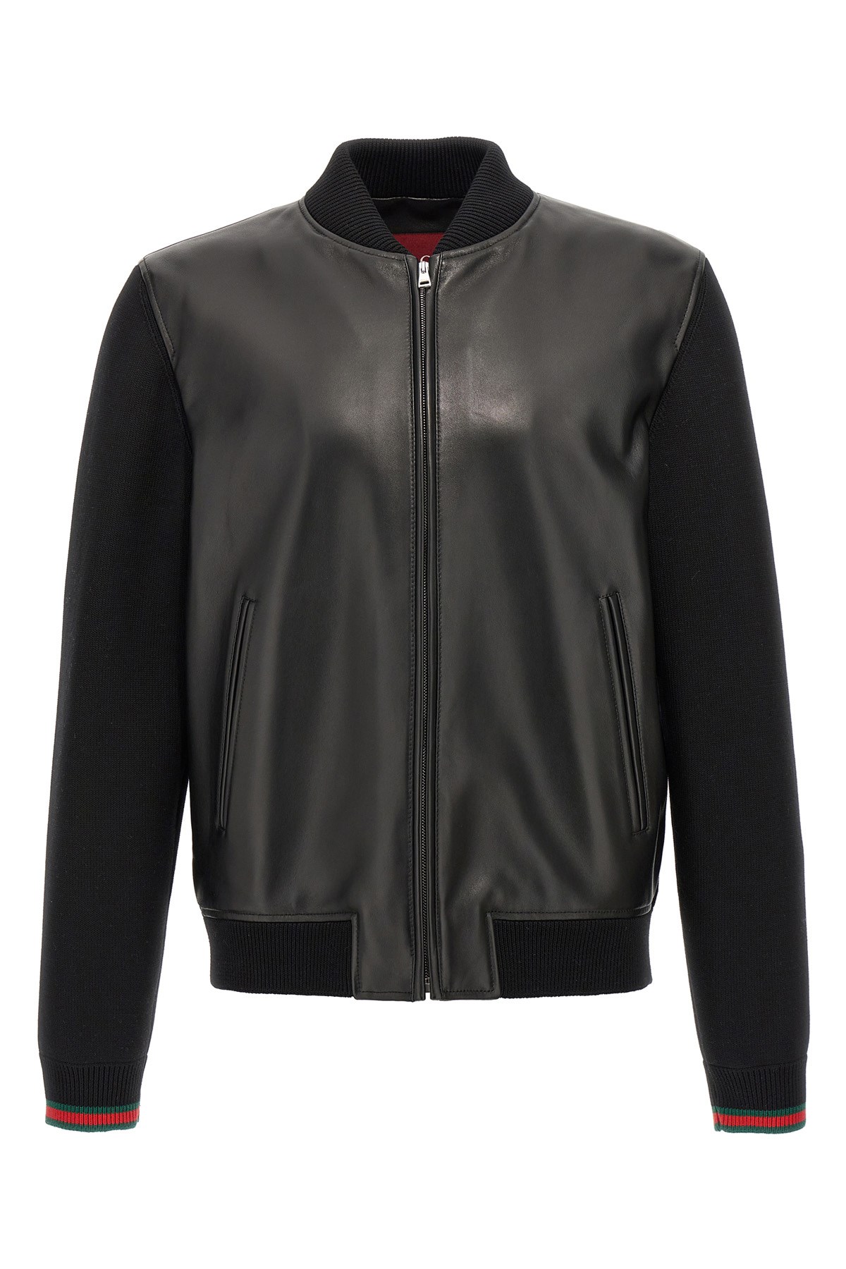 Bimaterial Bomber Jacket - Size 52 IT