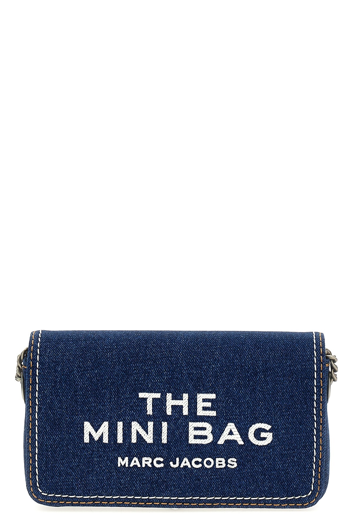 Marc Jacobs The Denim Chain Dark Wash Mini Cross-body Bag