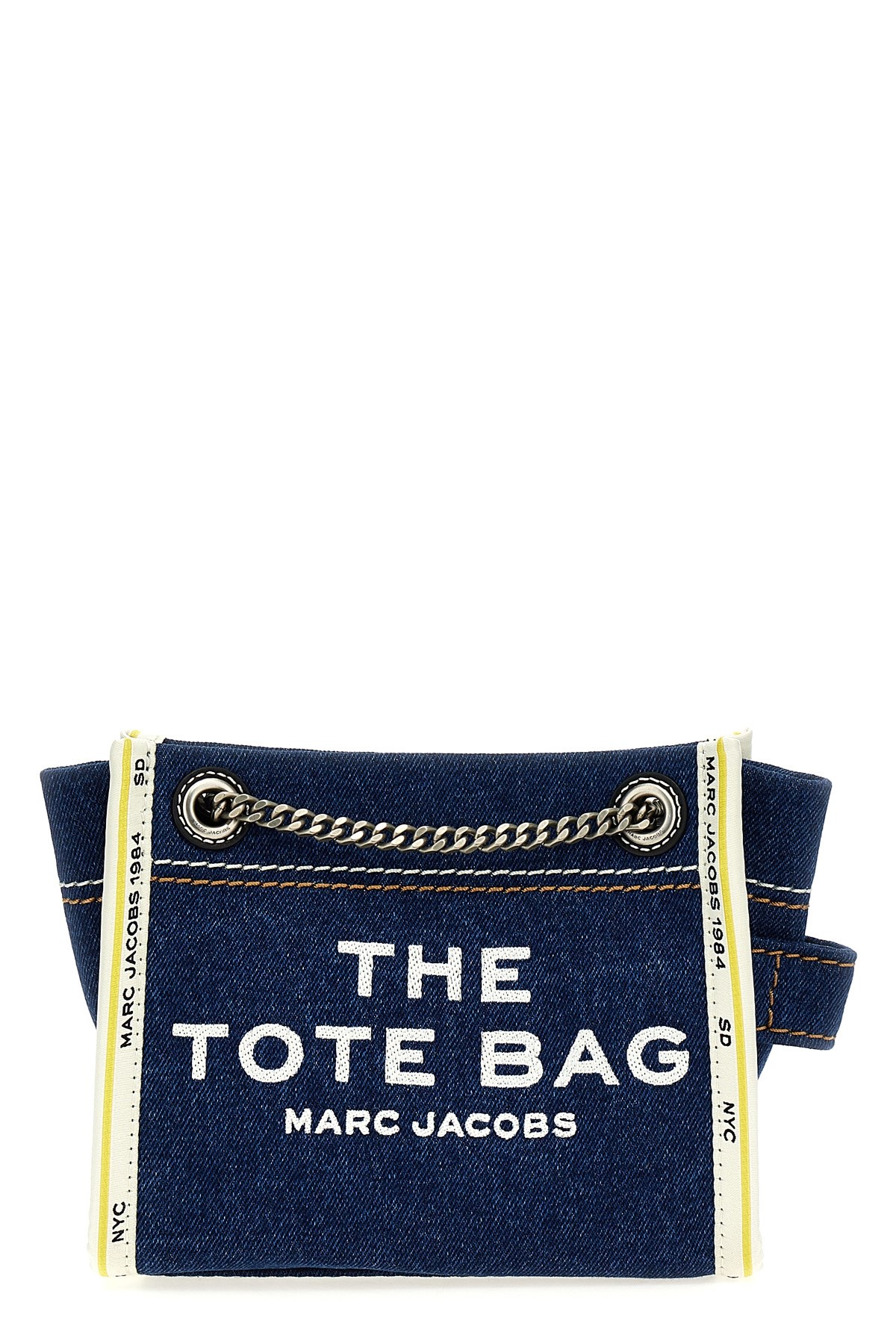 MARC JACOBS Tracolla 'The Denim Chain Crossbody Tote'