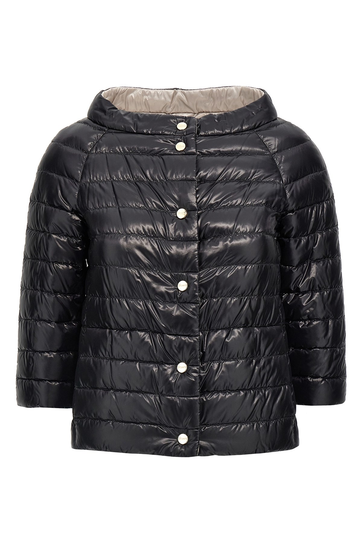 Herno Reversible Hood Casual Jackets And Parka Multicolor In Black