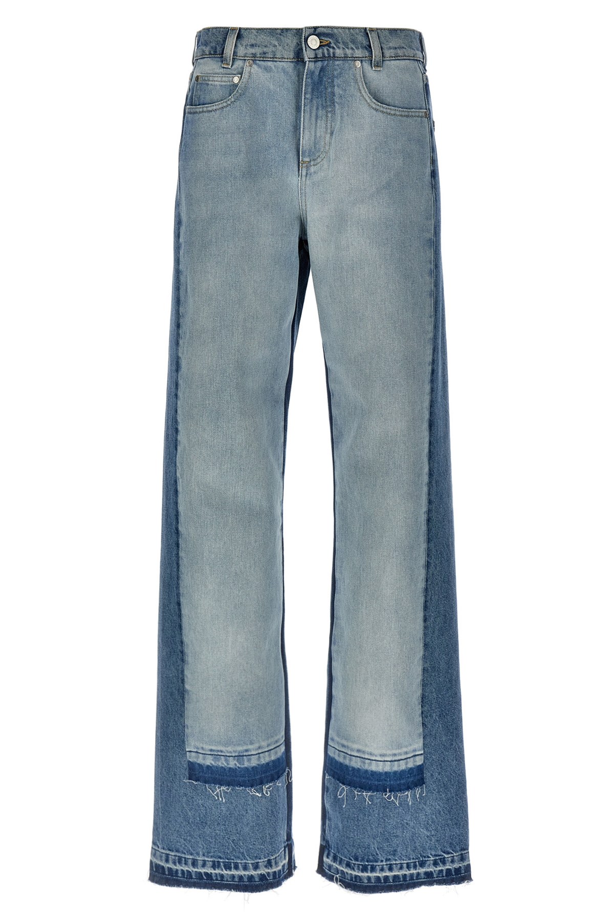 Shop Stella Mccartney Layered Jeans