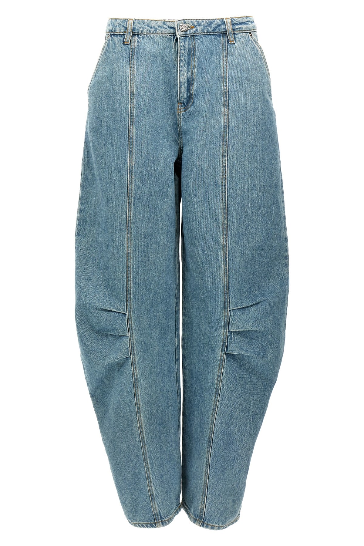 デニム・ジーパン Brunello Cucinelli The Sartorial Square Jeans With Contrasti Brunello cucinelli 'sartorial square' jeans available on