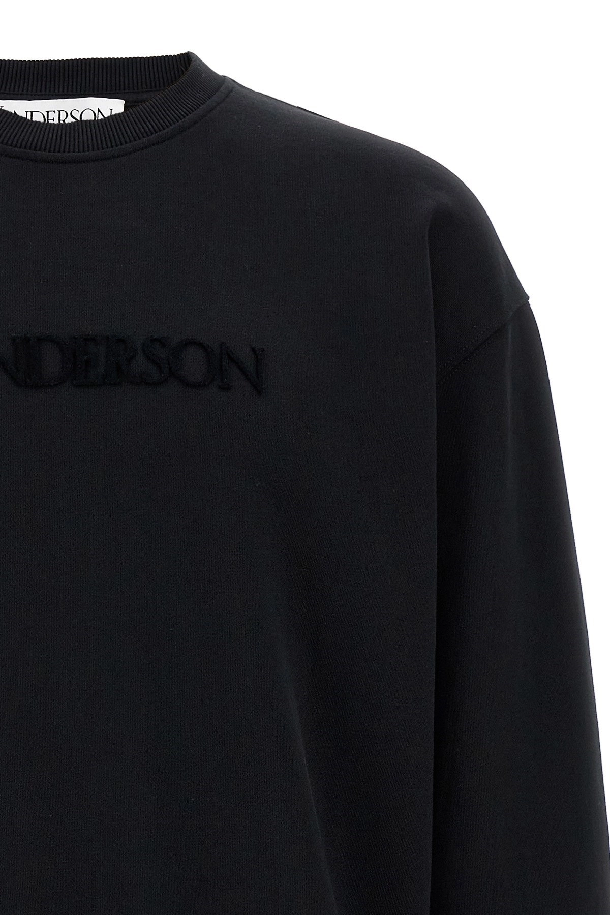 Jw Anderson Melanga¨ Ivory Stretch Cotton Sweatshirt Jw Anderson Melangã¨ Ivory Stretch Cotton Sweatshirt | ModeSens