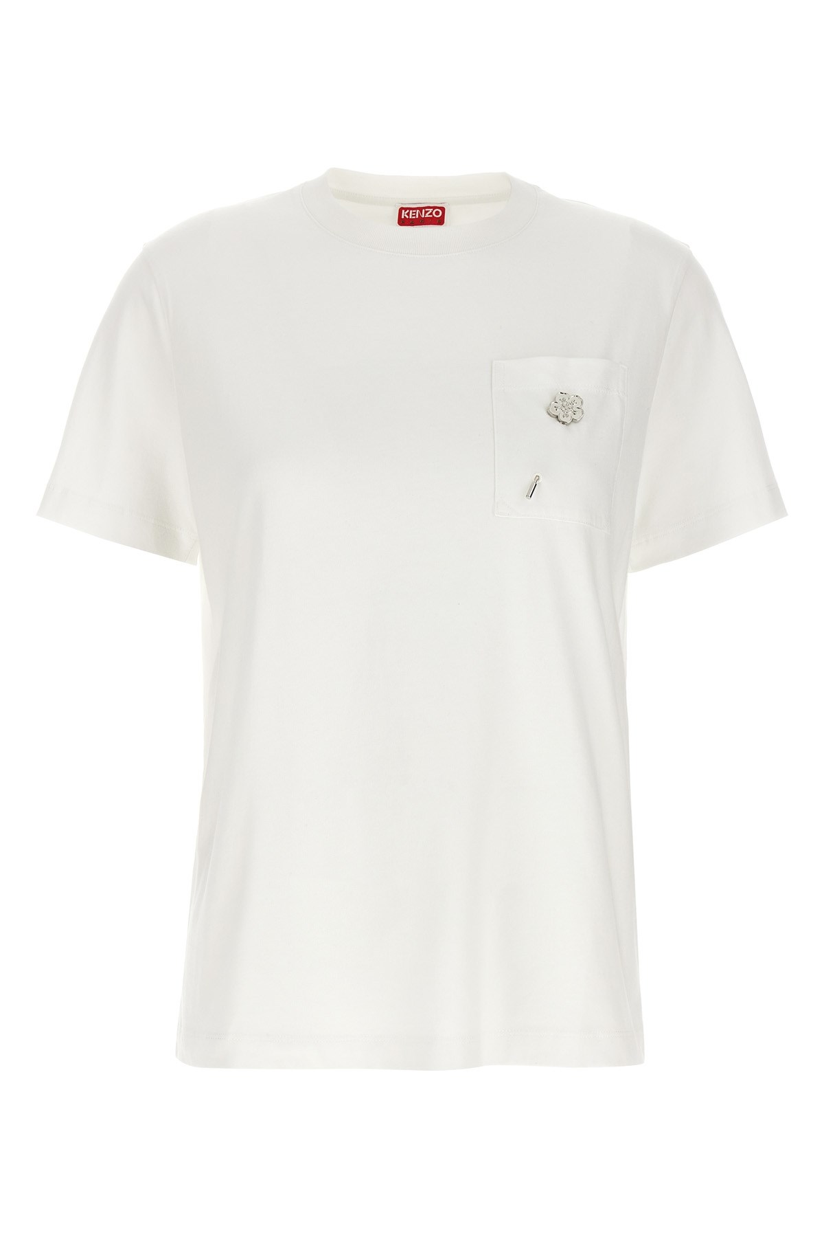 Kenzo Boke Flower Loose Pin Detail T-shirt
