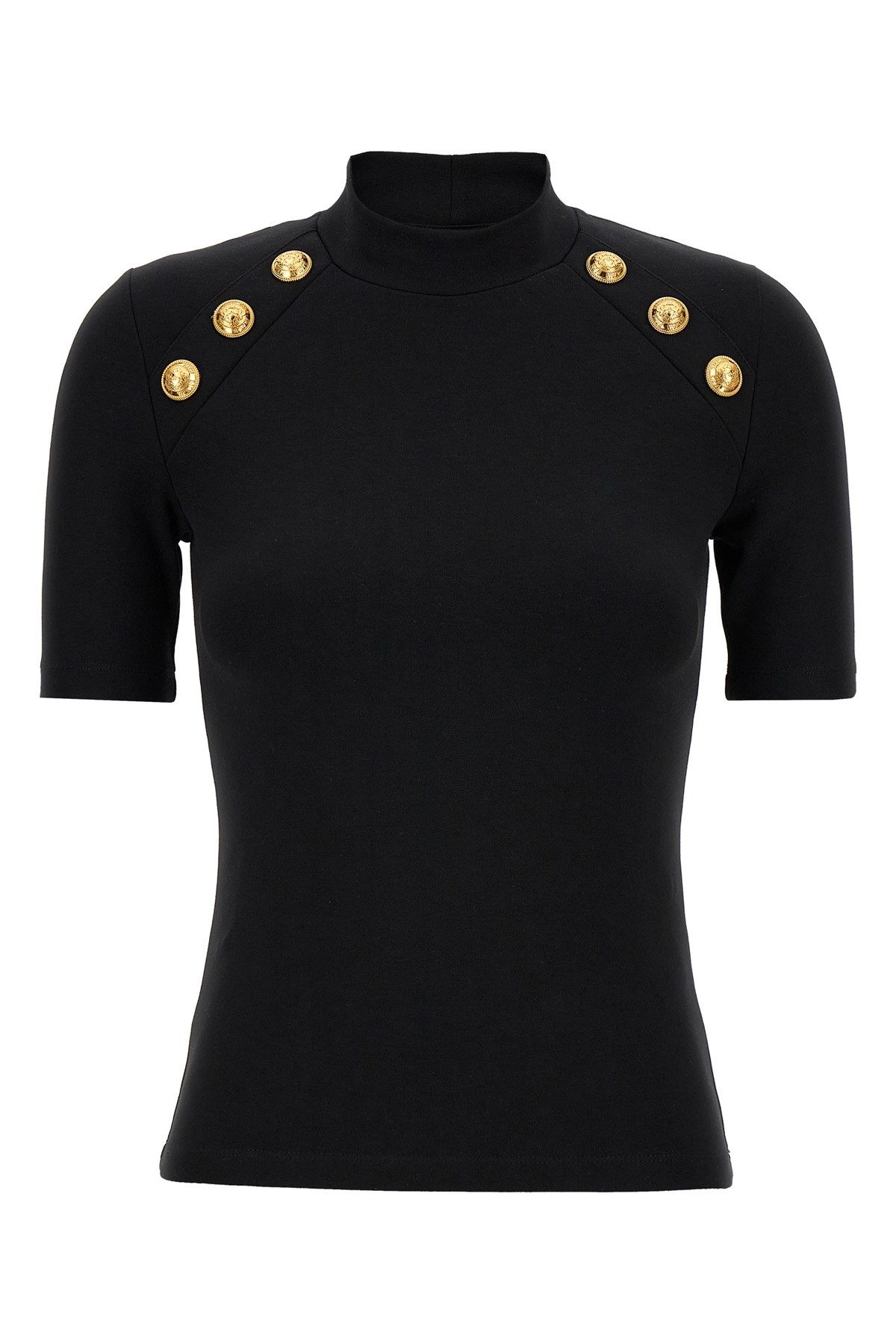 BALMAIN BALMAIN '6 BOTTONI' T-SHIRT 