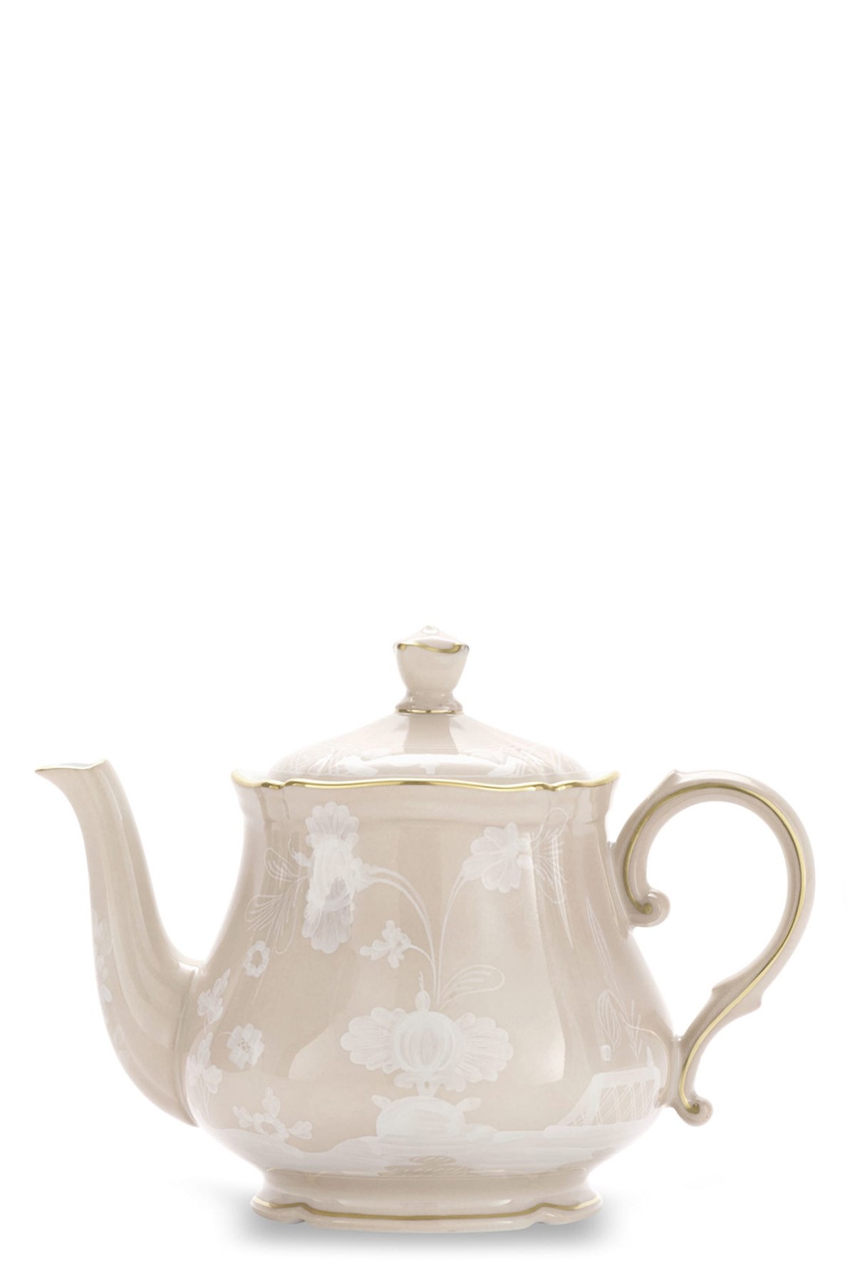 Ginori 1735 Teapot 'oriente Italiano' 680 Cc In Sand