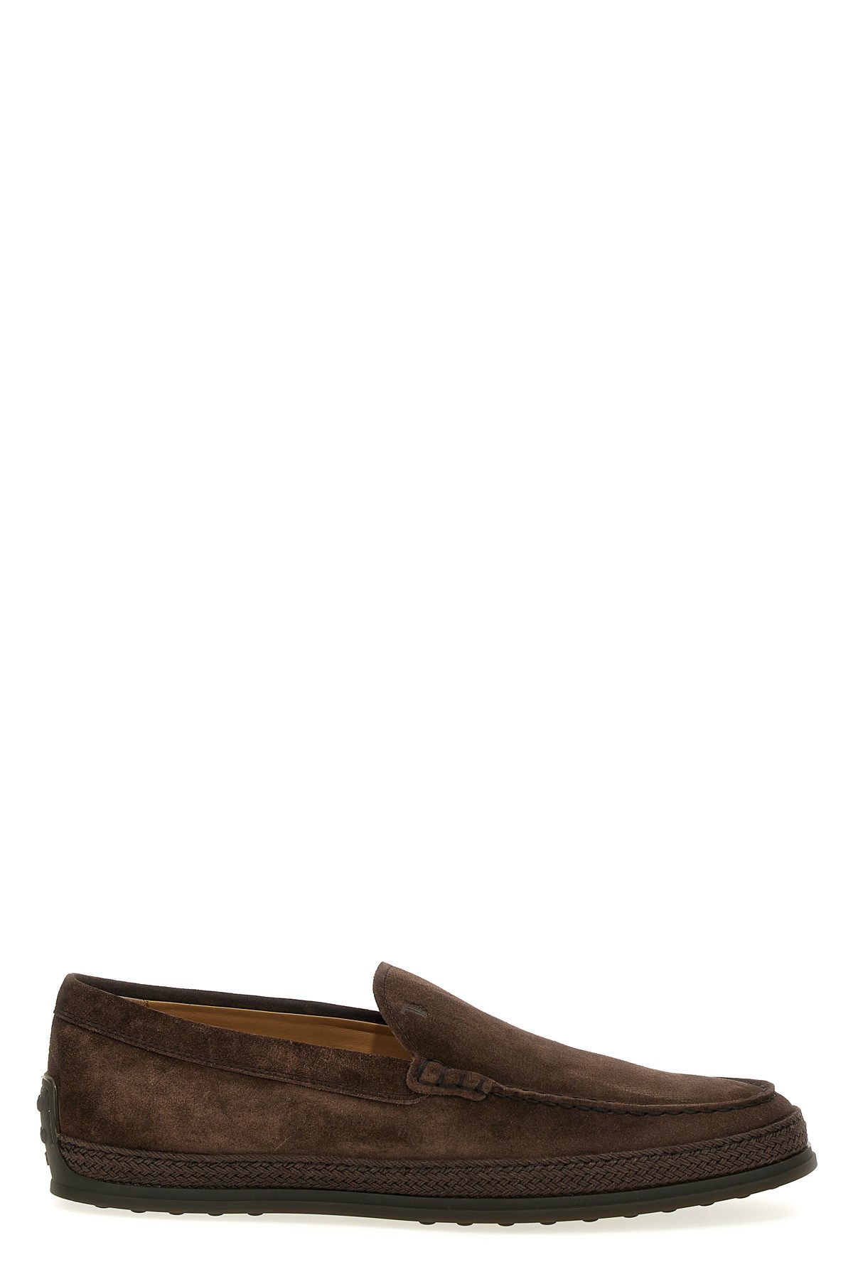 Tod's Nuova Pantofola Loafers In Brown